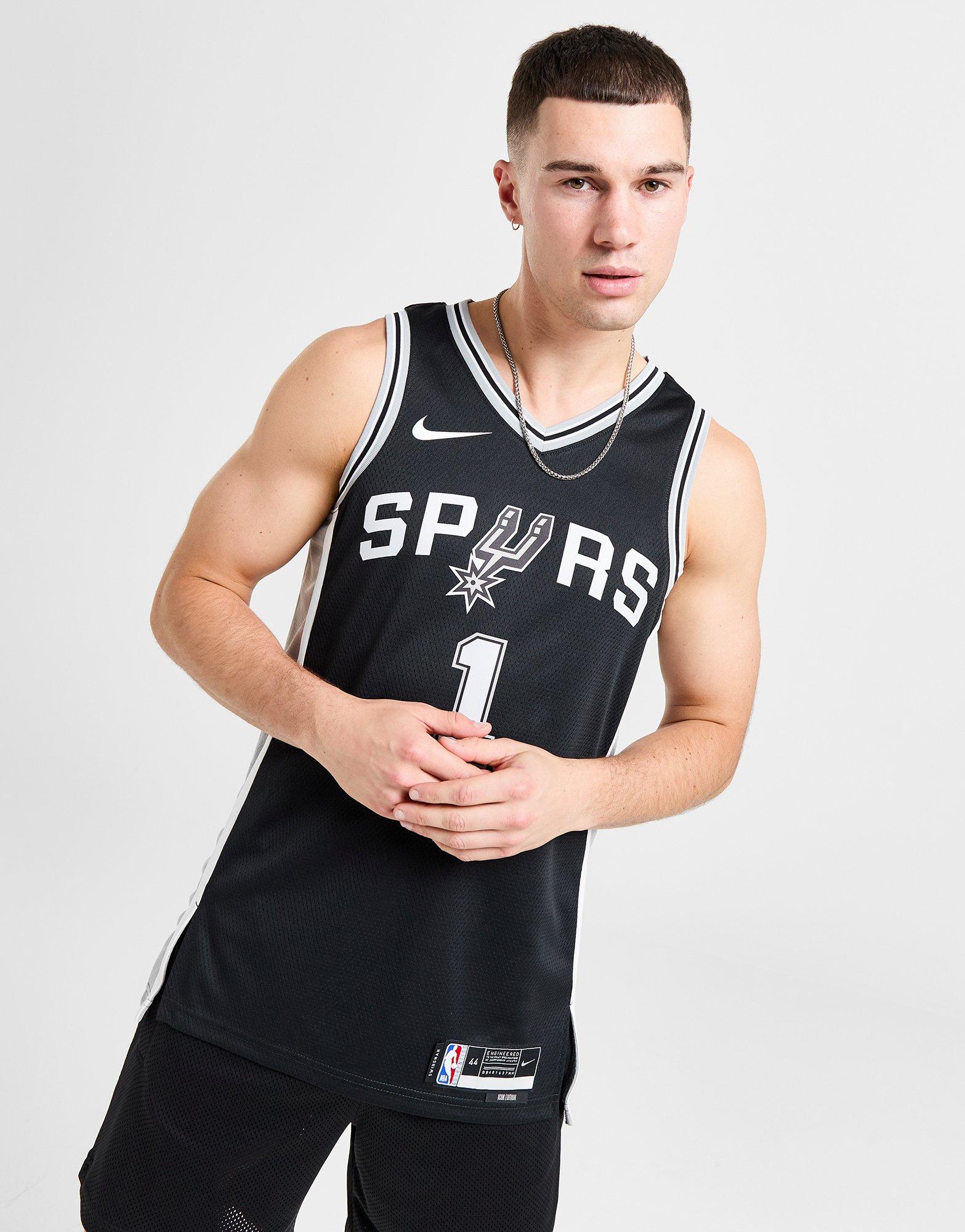 Nike NBA San Antonio Spurs Wembanyama #1 Icon Jersey