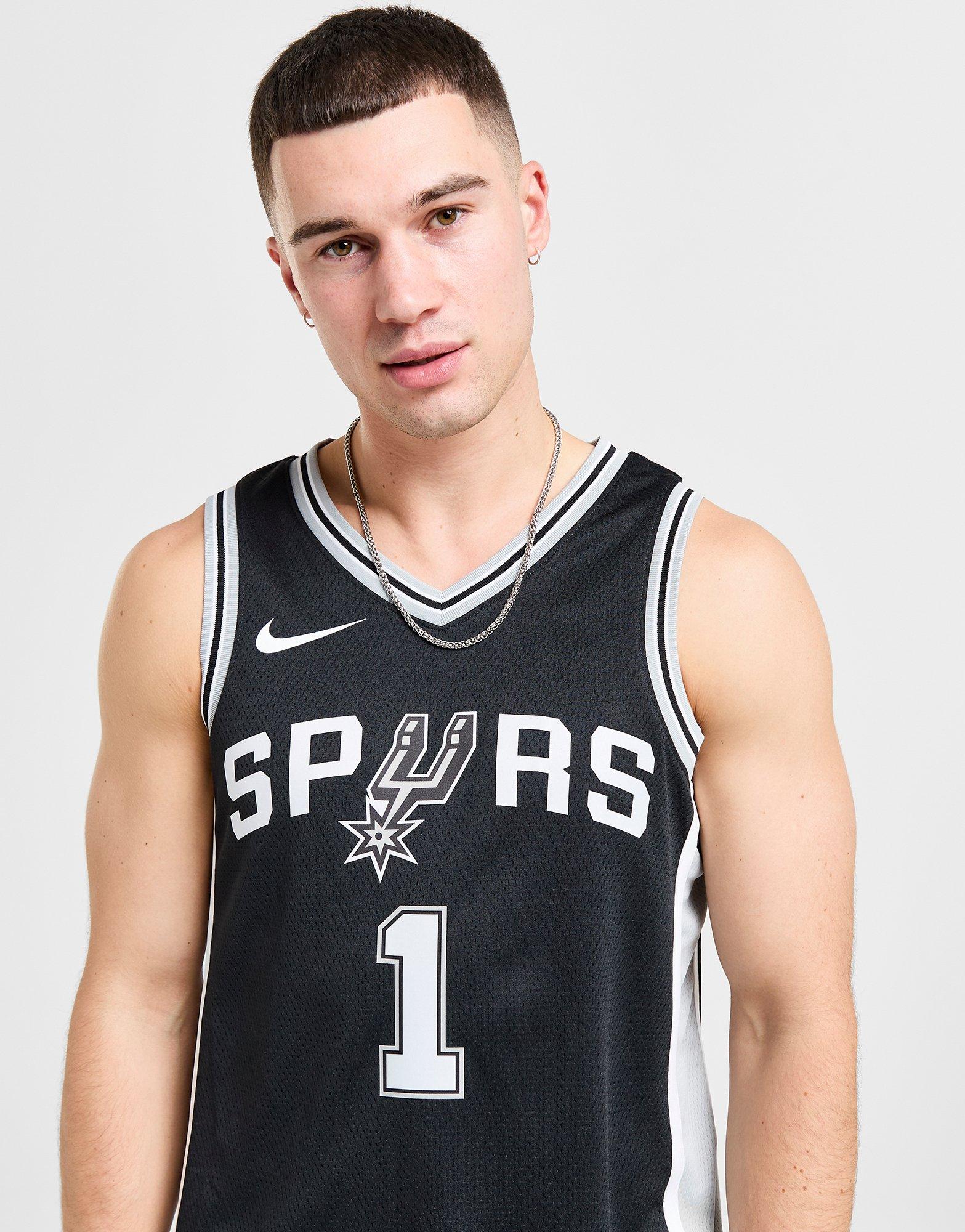 Nike NBA San Antonio Spurs Wembanyama #1 Icon Jersey