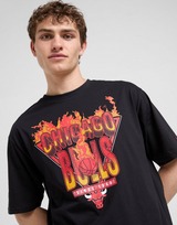 New Era T-shirt NBA Chicago Bulls Flame