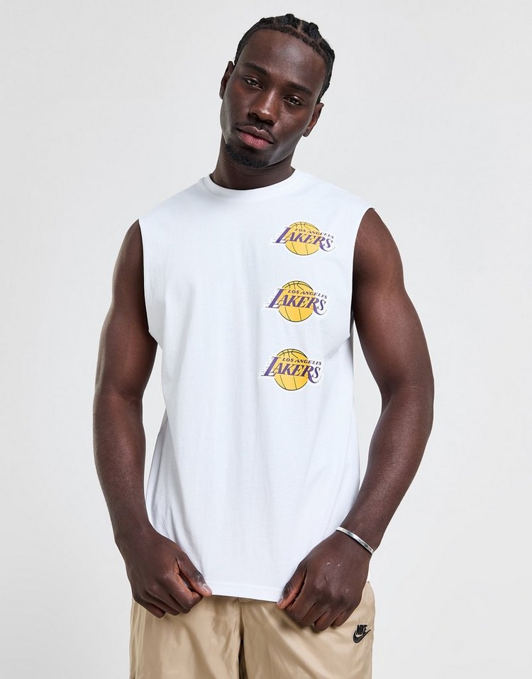 New Era Camiseta sin mangas NBA LA Lakers Stack