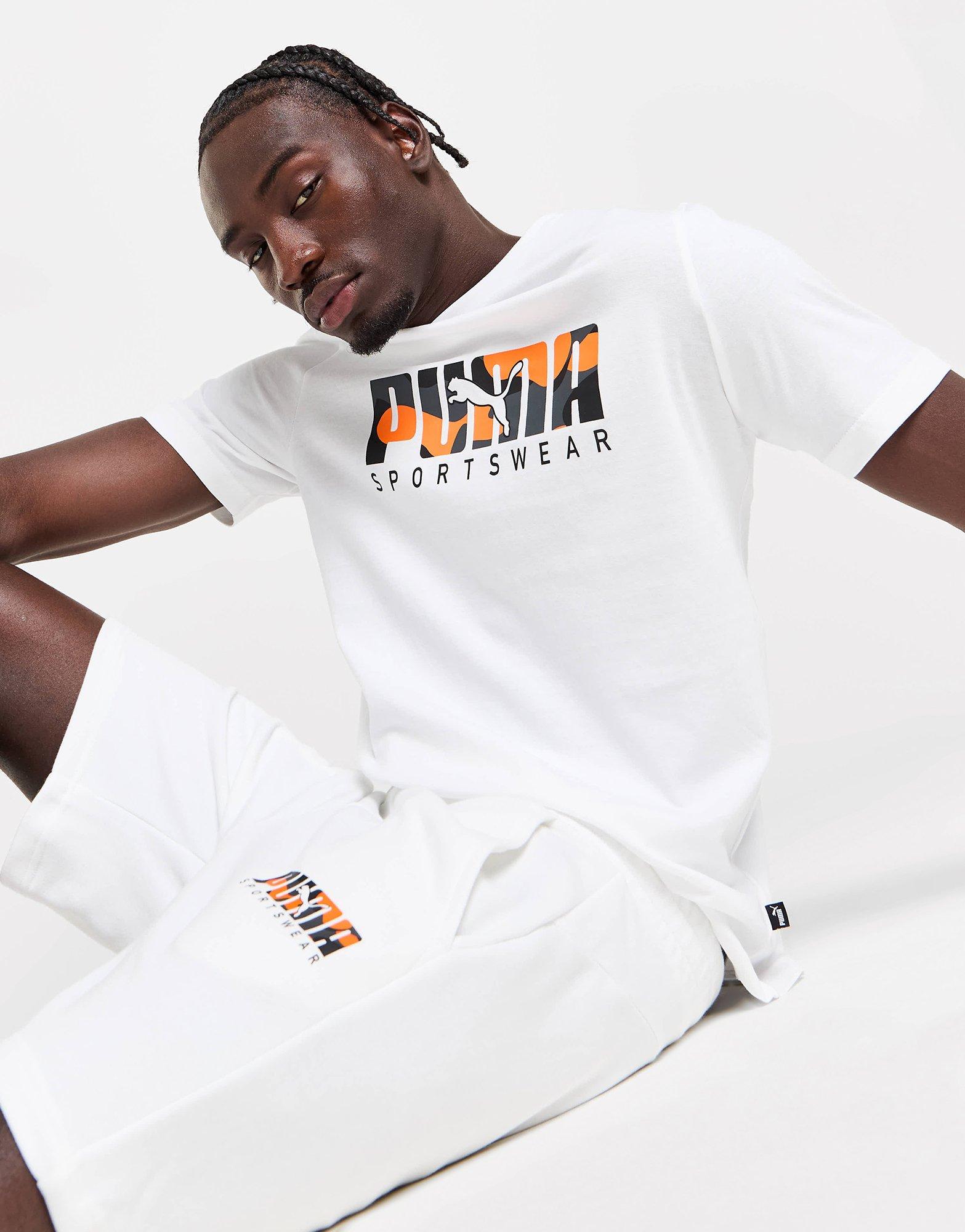 PUMA Maglia Sportswear in Bianco JD Sports