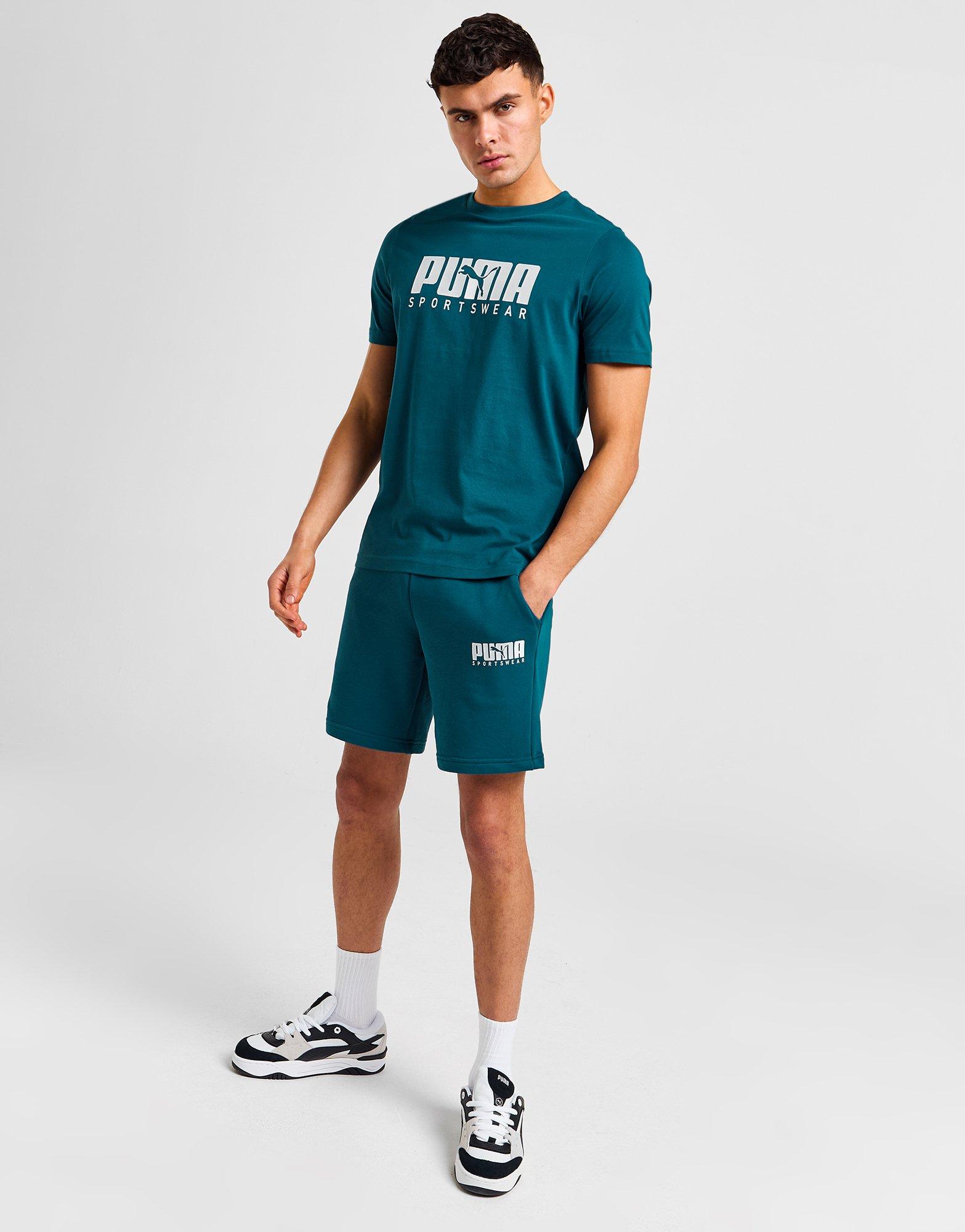 PUMA Pantaloncini Sportswear in Verde JD Sports