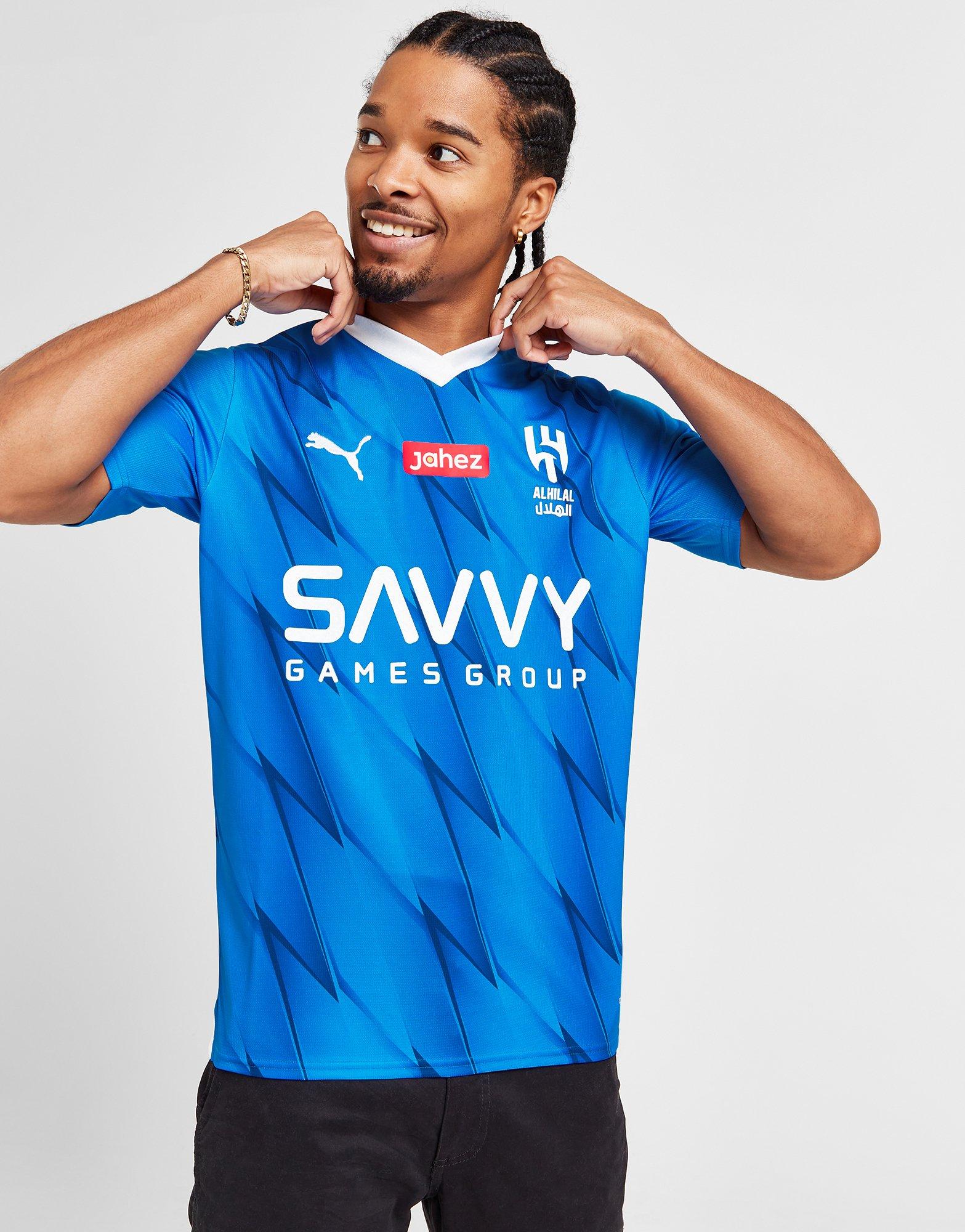 Blue Puma 2024/25 UK Hilal Al Home Jr | #10 Sports JD Shirt Neymar