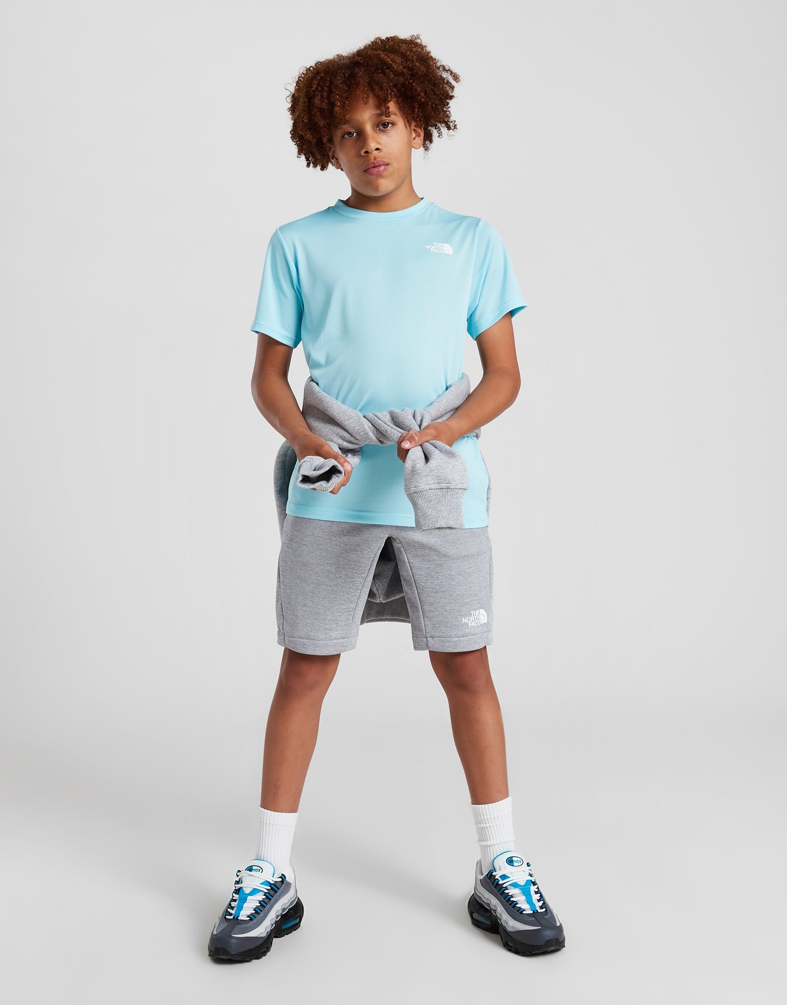 Blue The North Face Reaxion T-Shirt Junior | JD Sports UK