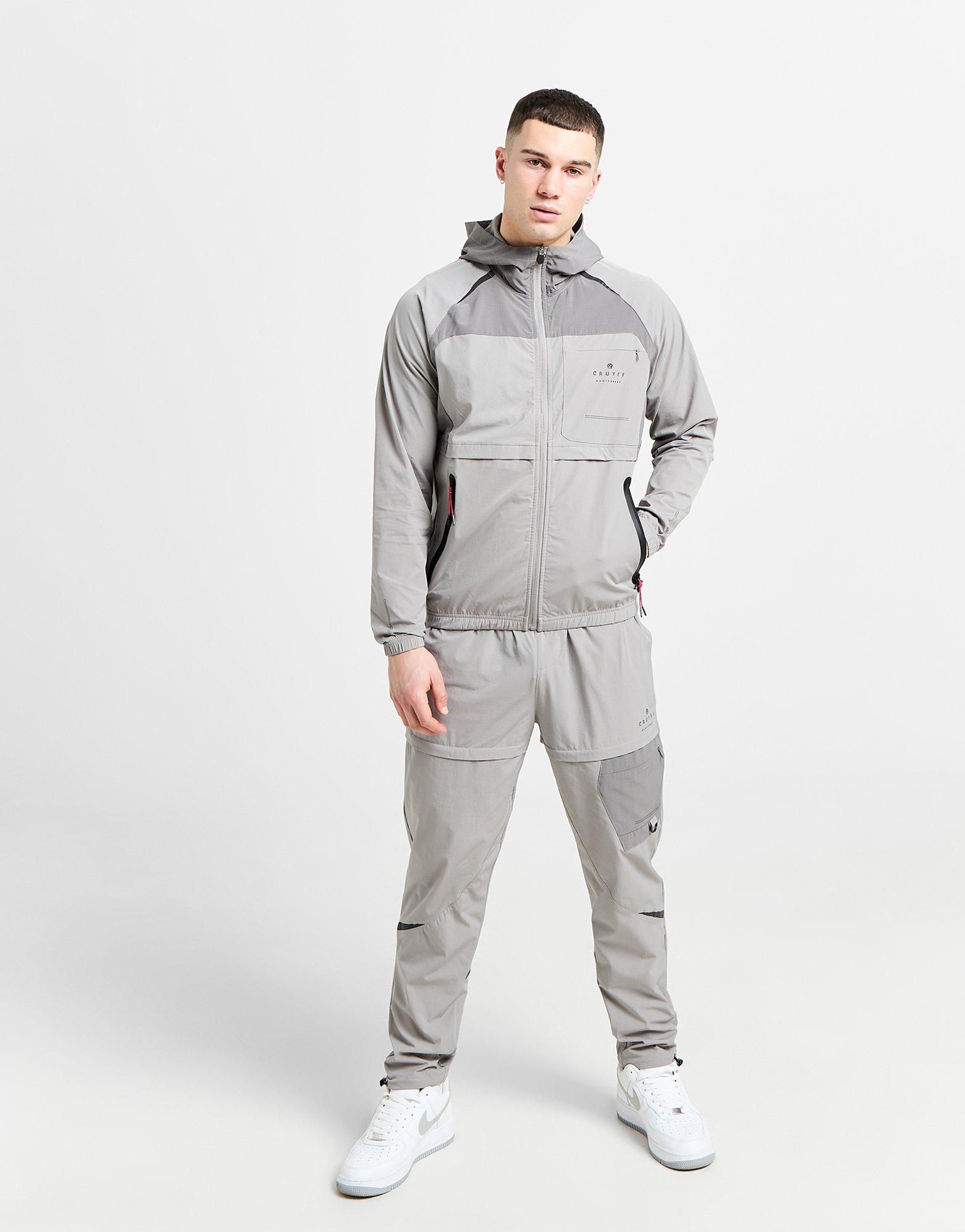 CRUYFF Trail Woven Full Zip Hoodie