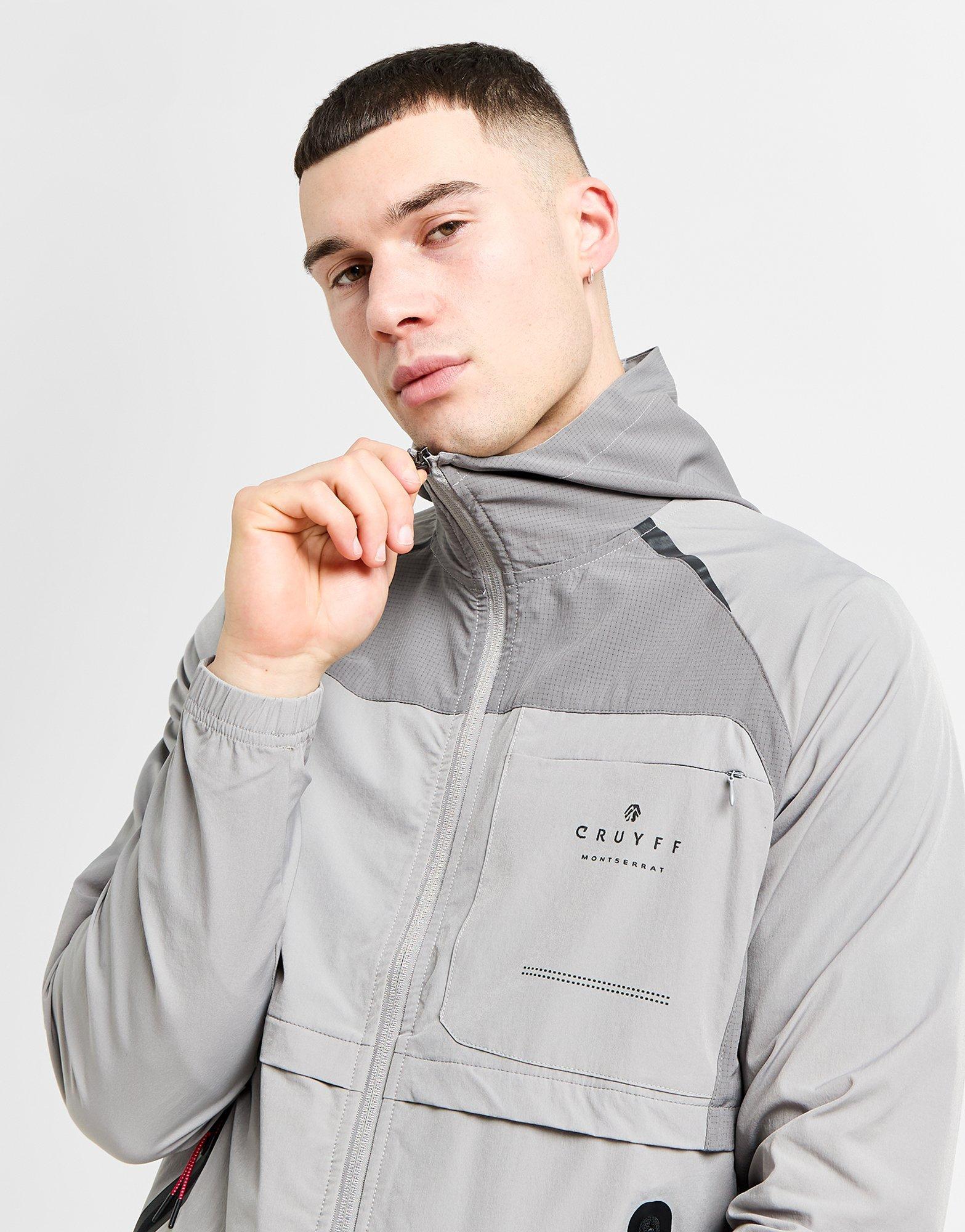 CRUYFF Trail Woven Full Zip Hoodie