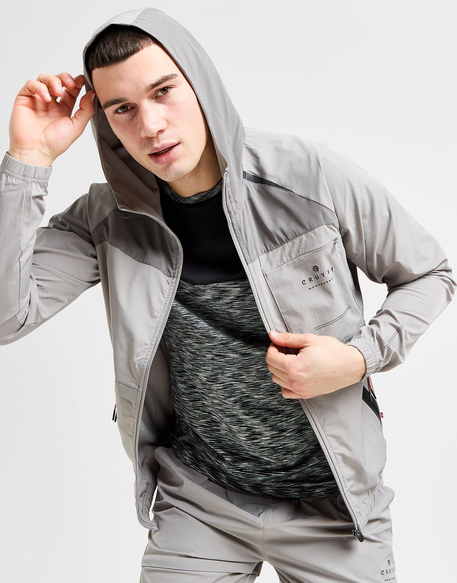 CRUYFF Trail Woven Full Zip Hoodie