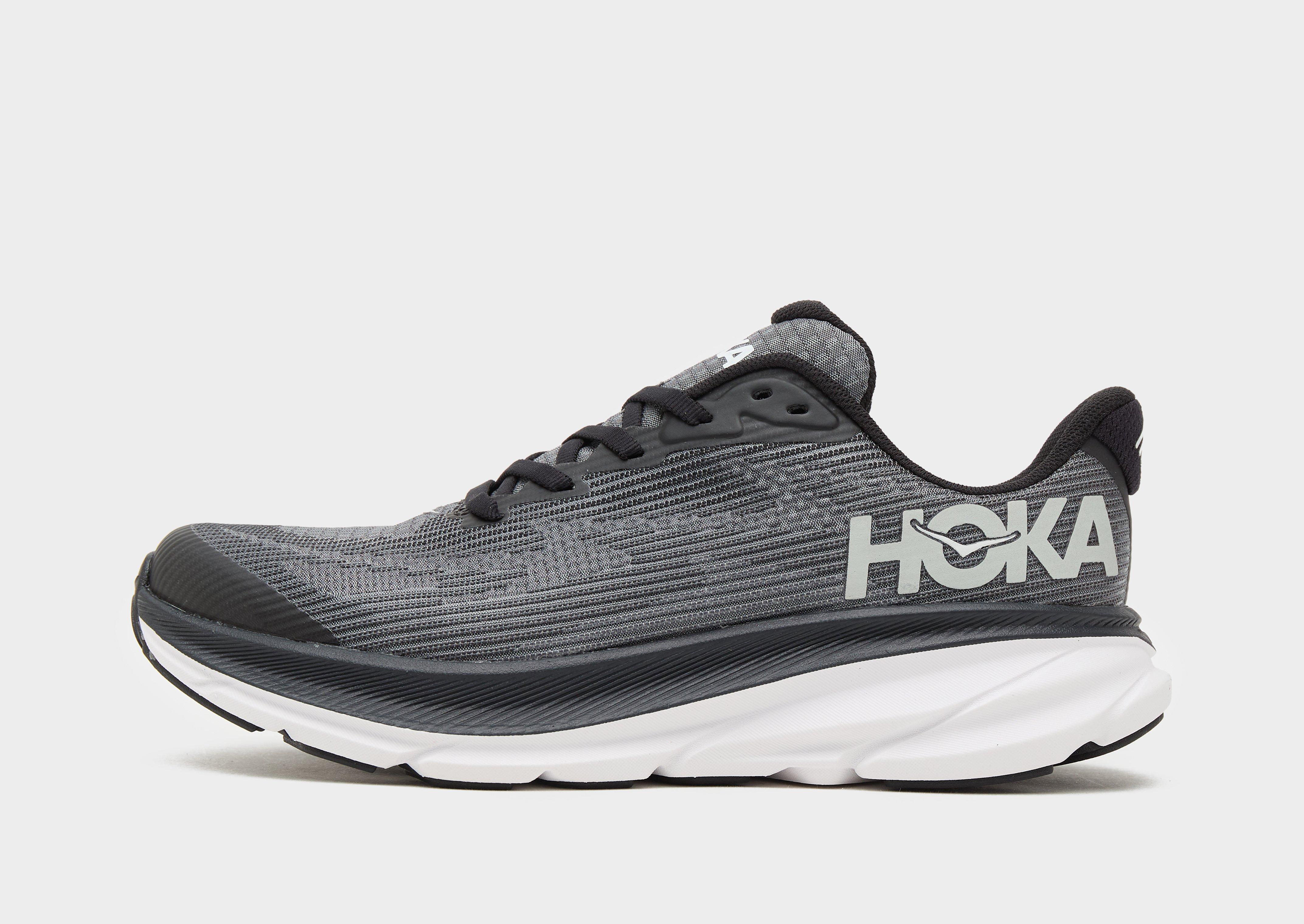 Black HOKA Clifton 9 Junior | JD Sports UK