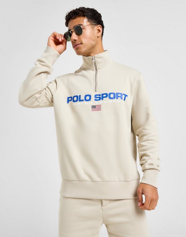 Polo Ralph Lauren Polo Sport Sweatshirt mit Halbreißverschluss