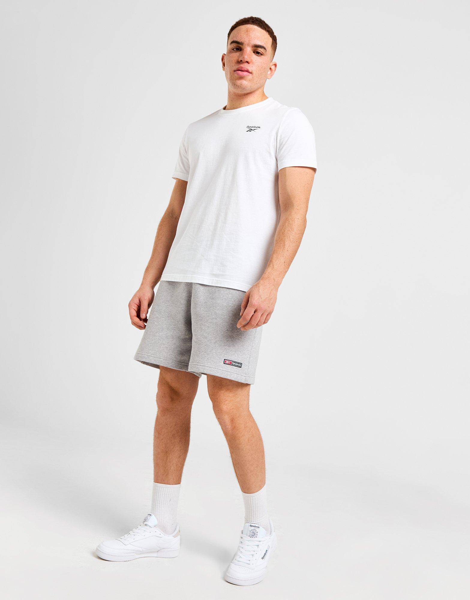 Shorts reebok gris on sale