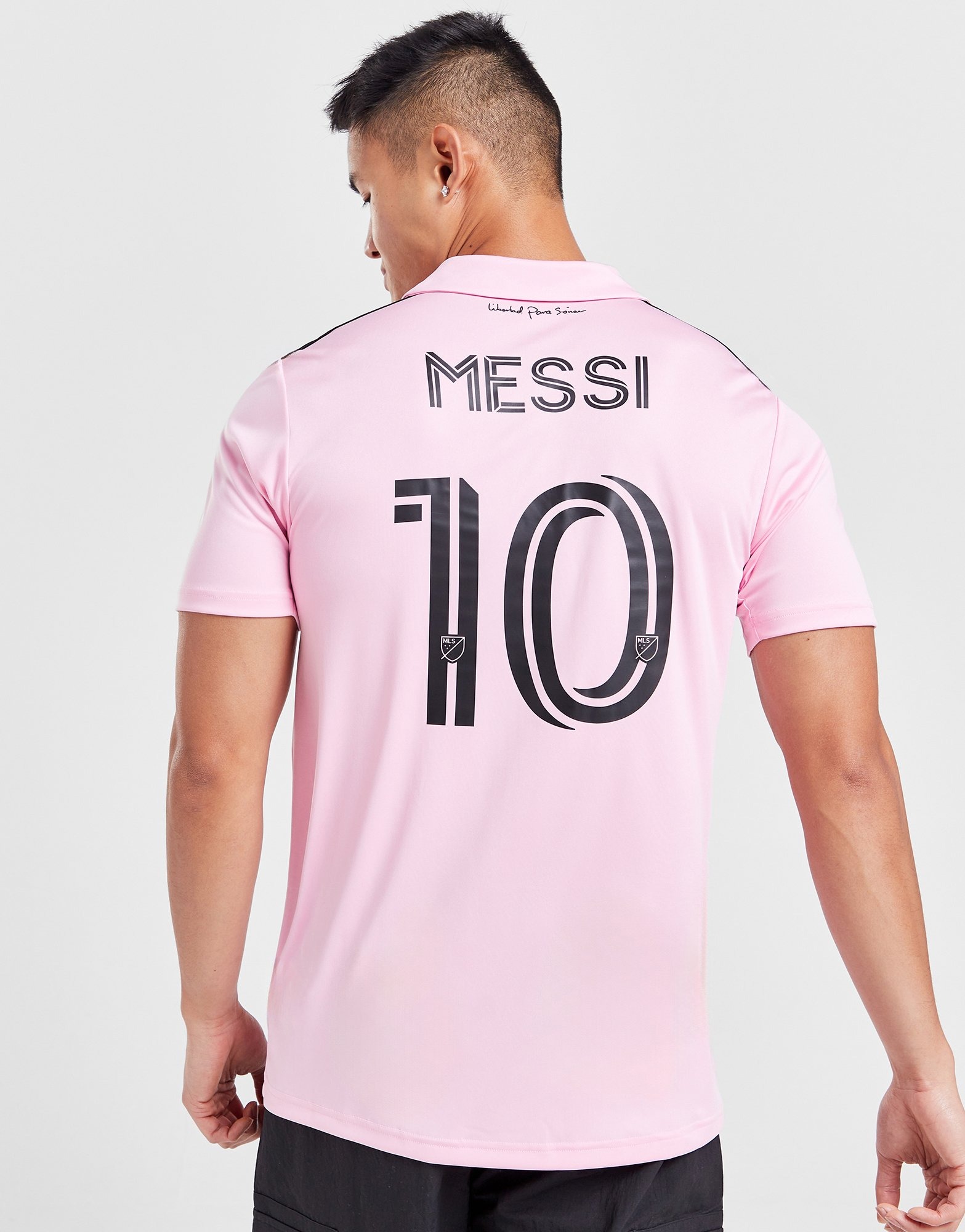Pink adidas MLS Inter Miami CF 2023/24 Home Messi #10 Shirt | JD Sports UK 