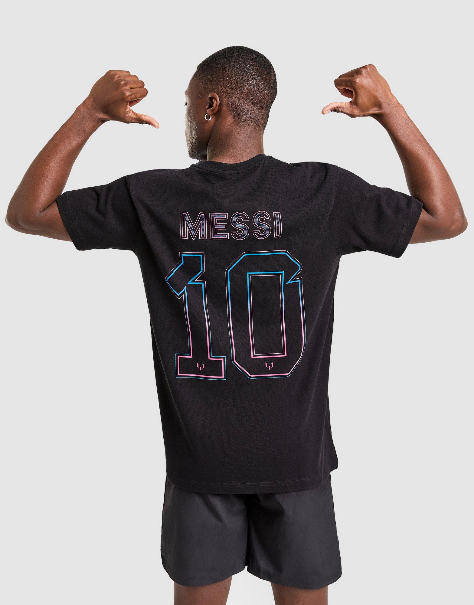 Black adidas Inter Miami CF Messi #10 T-Shirt | JD Sports UK