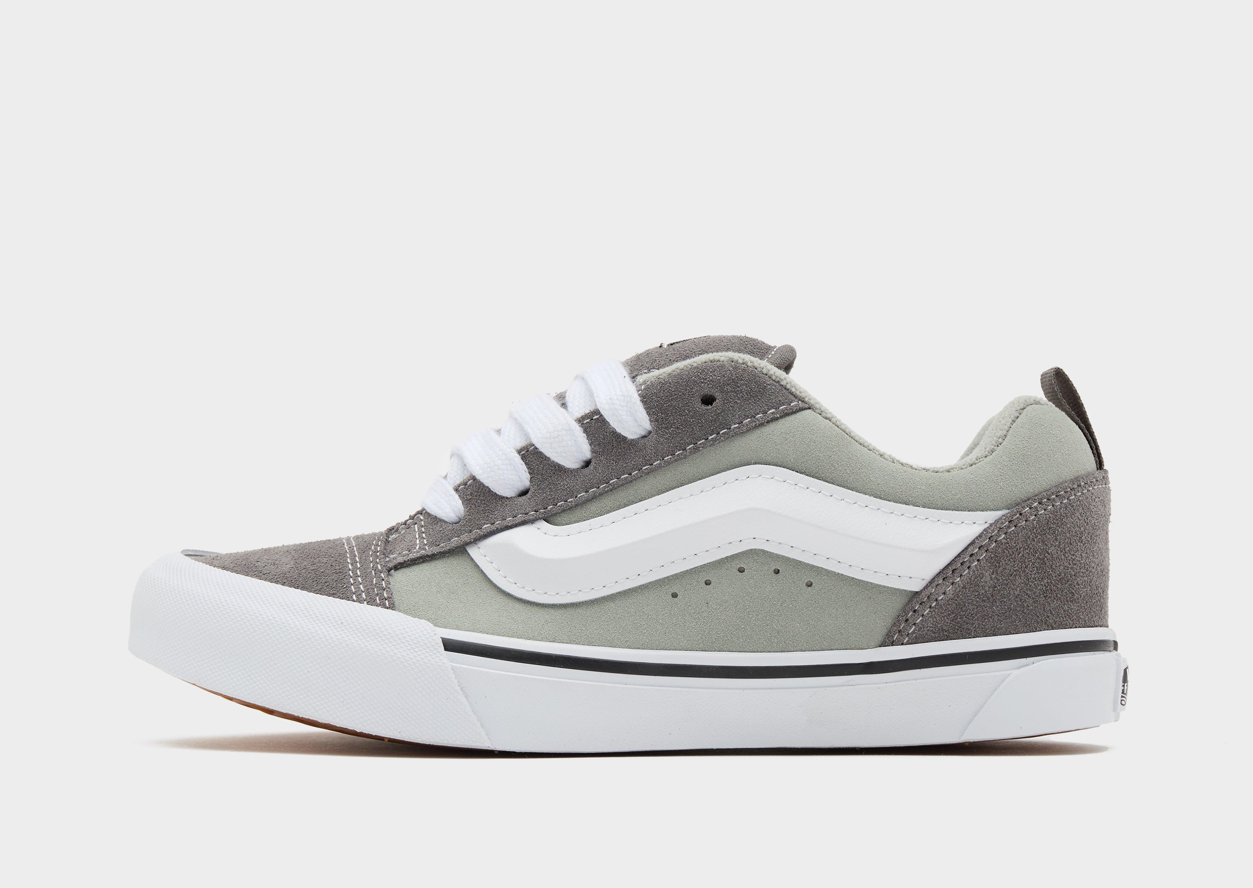 Grey shops vans for