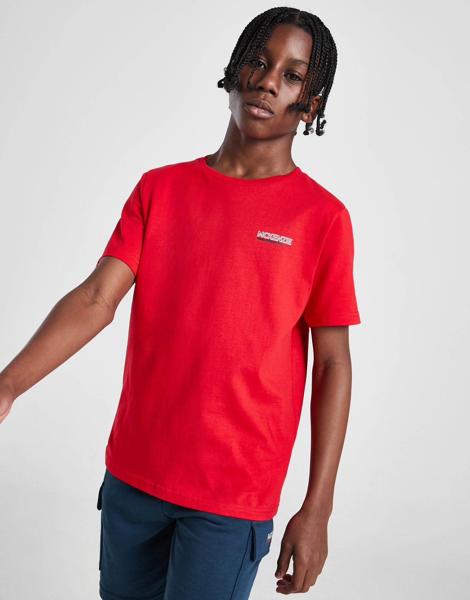 Red McKenzie Essential T-Shirt Junior | JD Sports UK