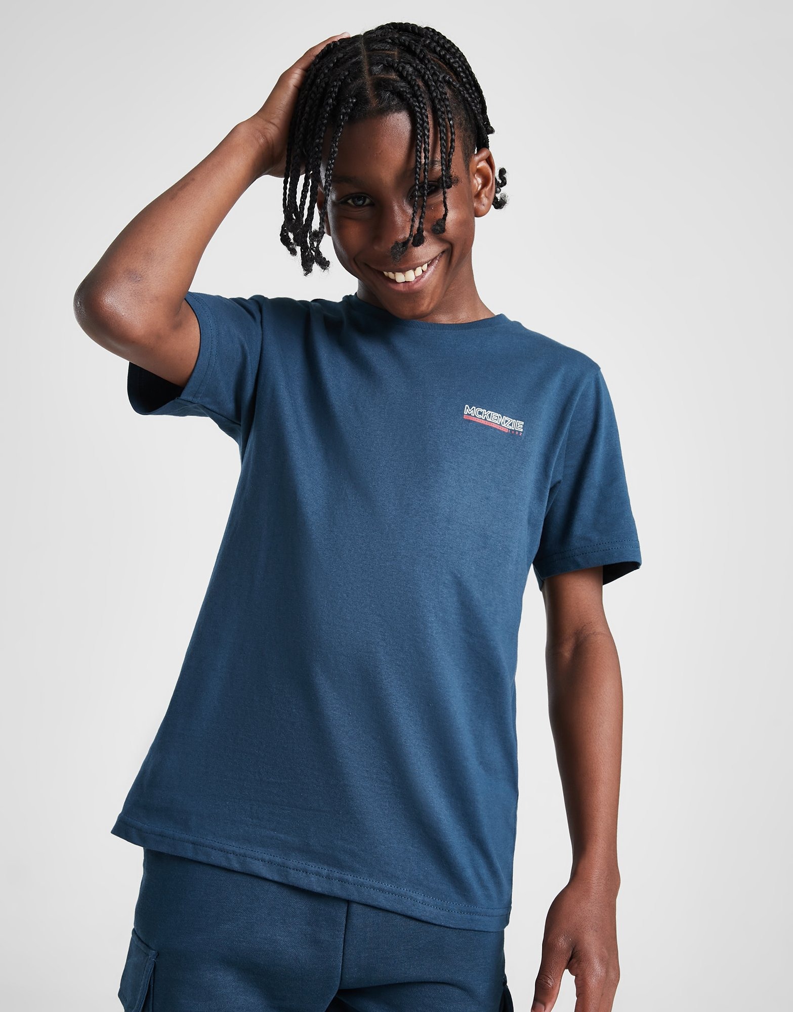 Blue McKenzie Essential T-Shirt Junior - JD Sports Global