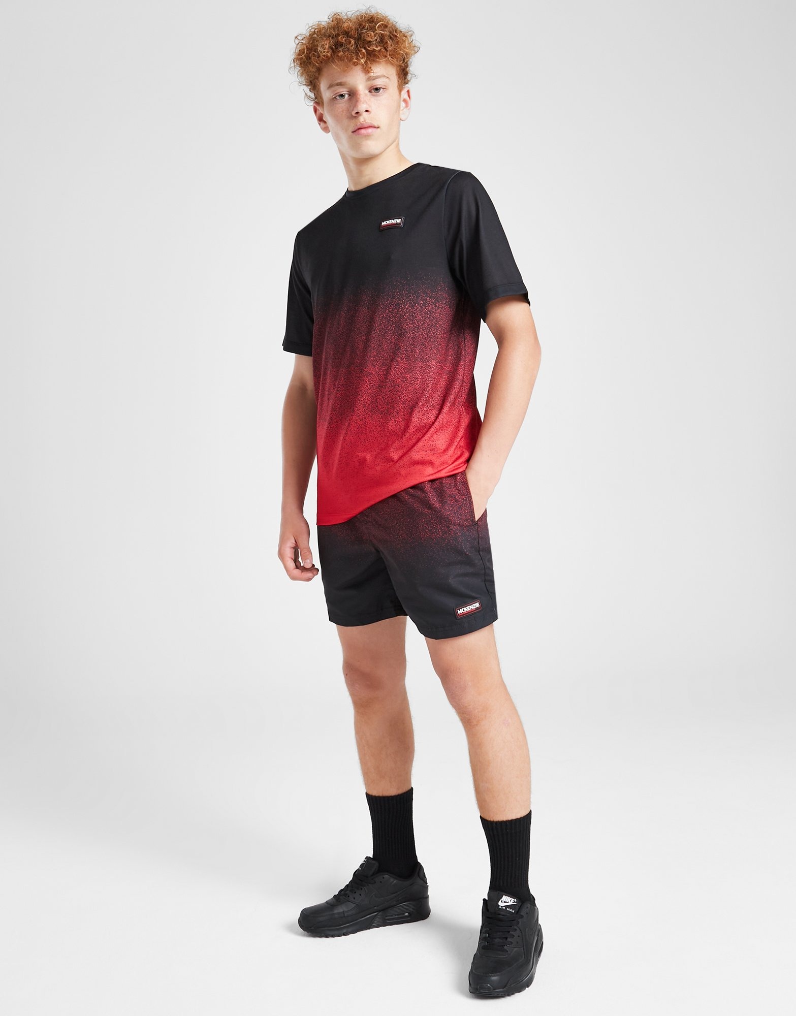 Red McKenzie Phoenix Swim Shorts Junior | JD Sports UK