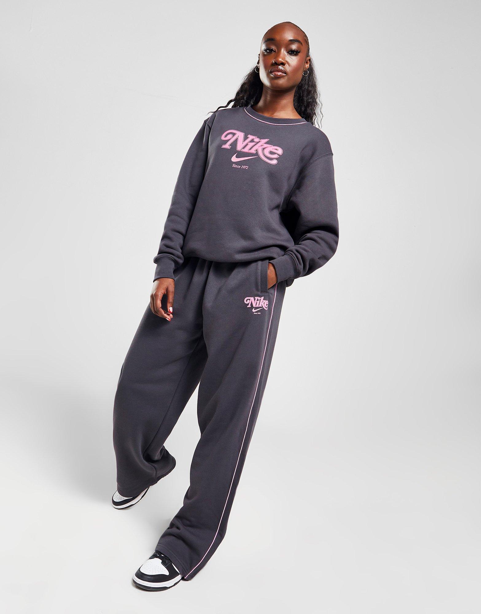 Nike Energy Wide Leg Track Pants em Cinzento