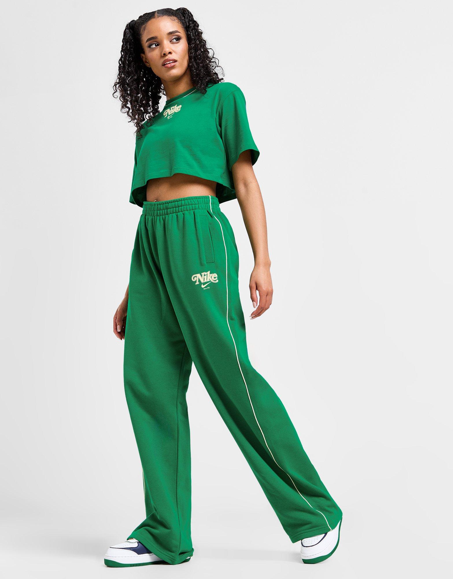 Nike Energy Wide Leg Track Pants em Cinzento