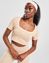 Nike Trend Ribbed Crop T-Shirt