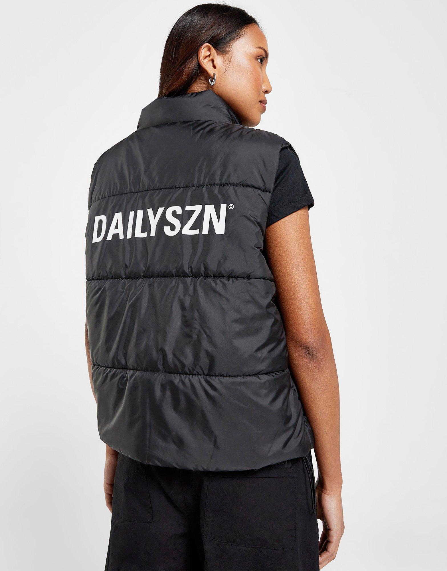 Black DAILYSZN Gilet JD Sports UK