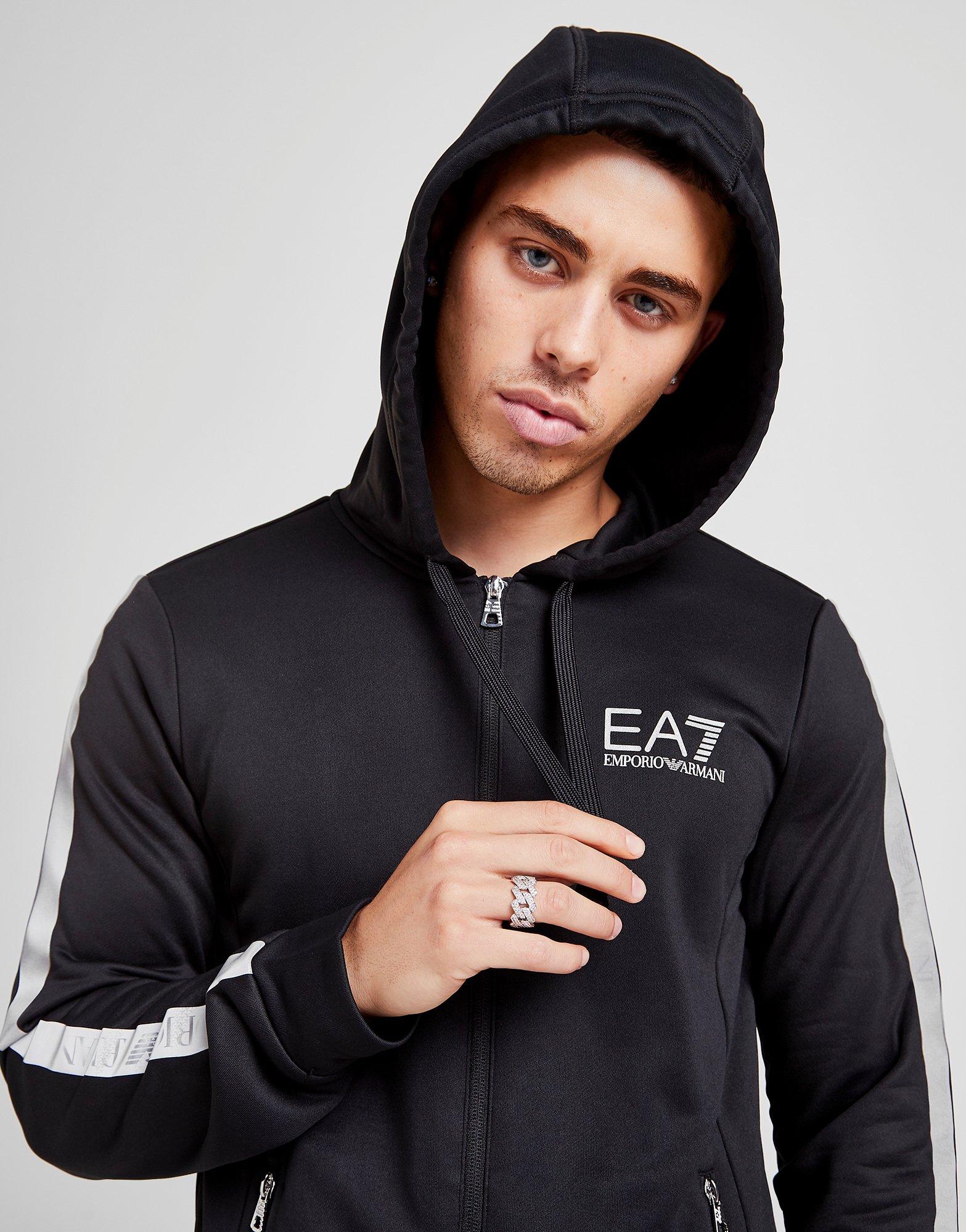 ea7 zip hoodie