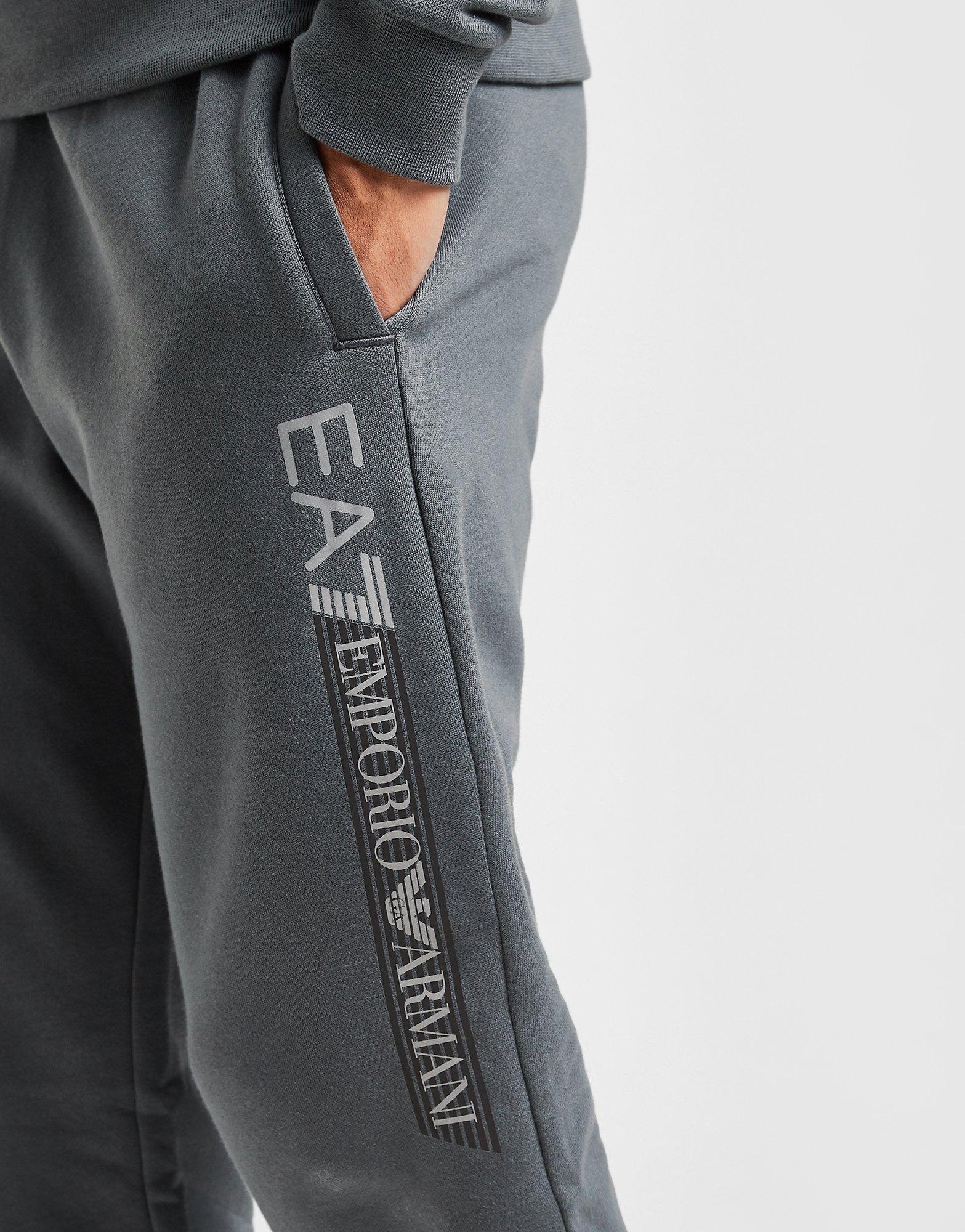 grey armani joggers
