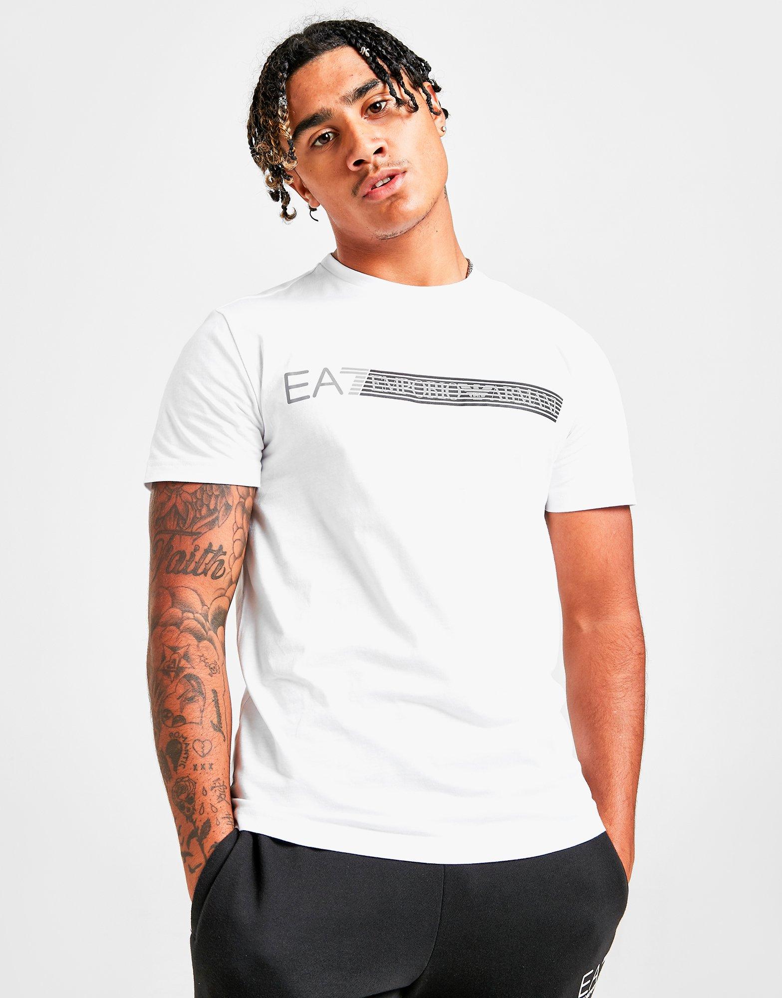 White Ea7 7lnes Ref Ll T Jd Sports