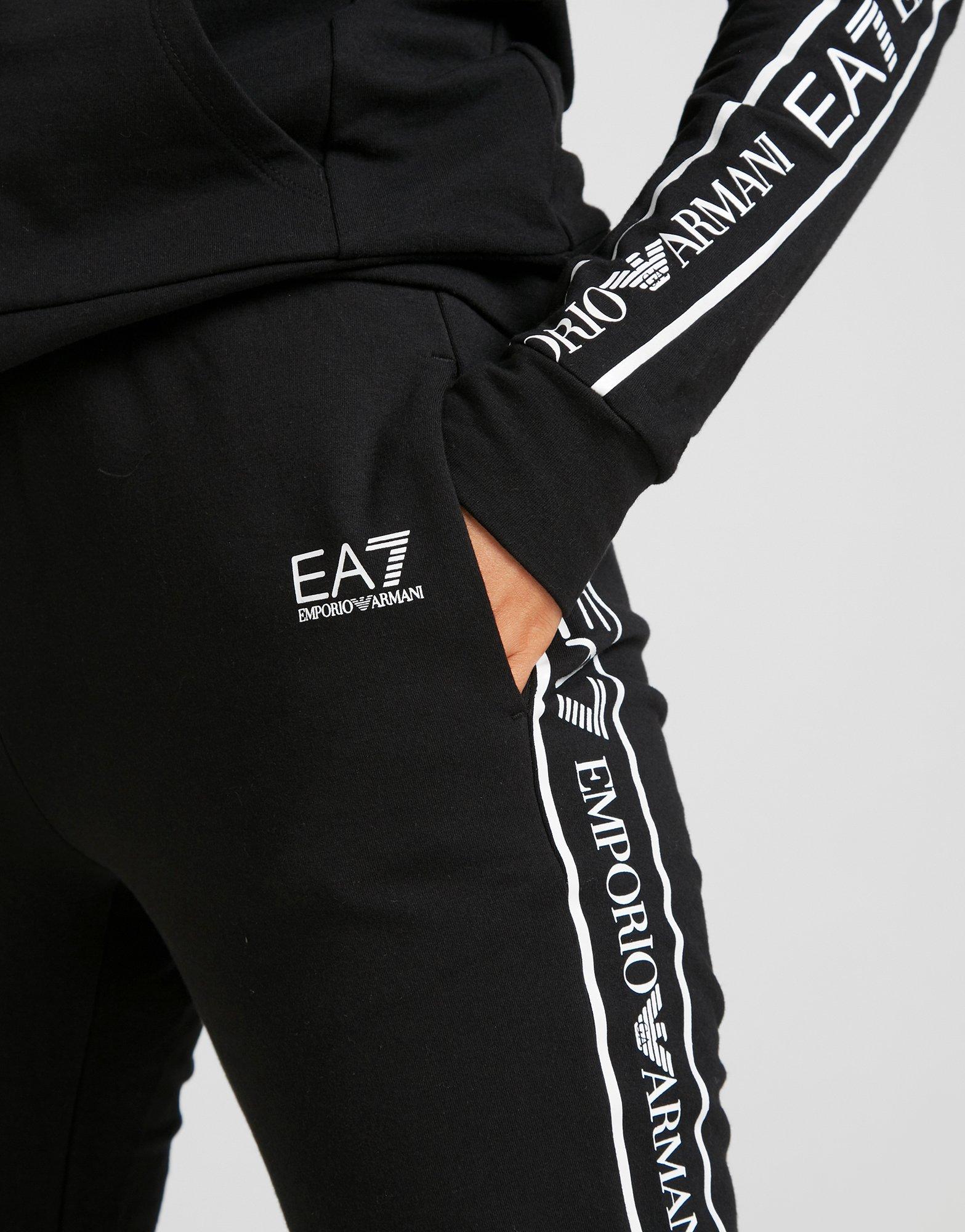 black armani joggers