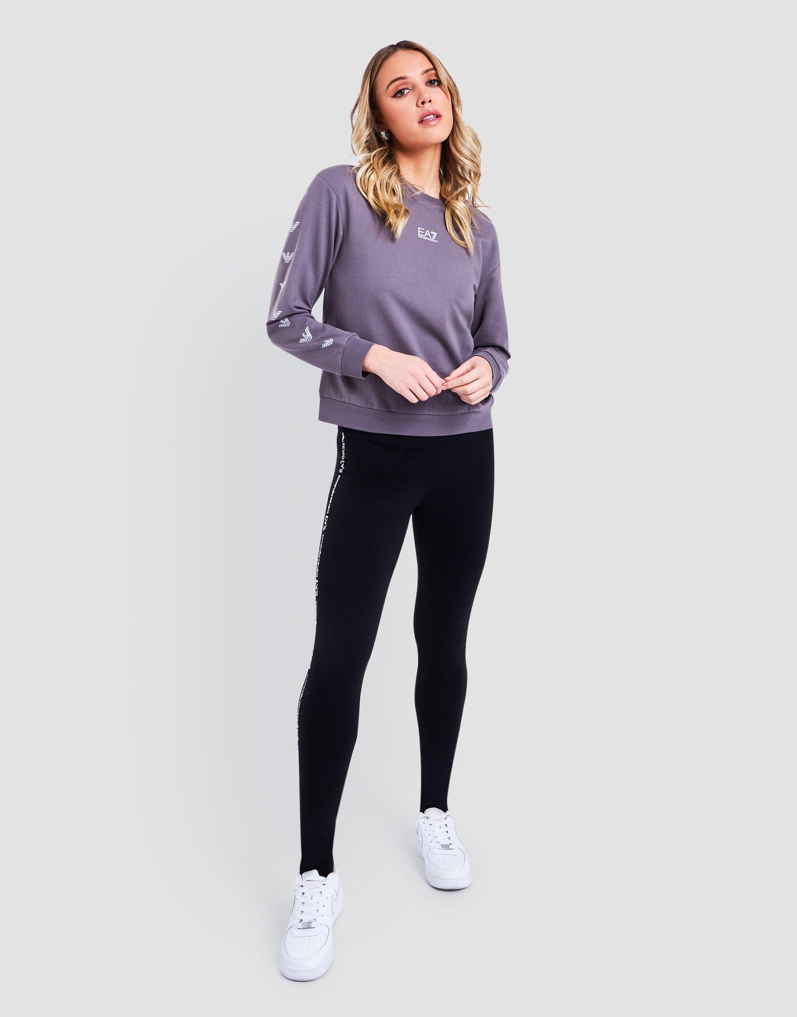 EA7 Emporio Armani Repeat Eagle Crew Sweatshirt