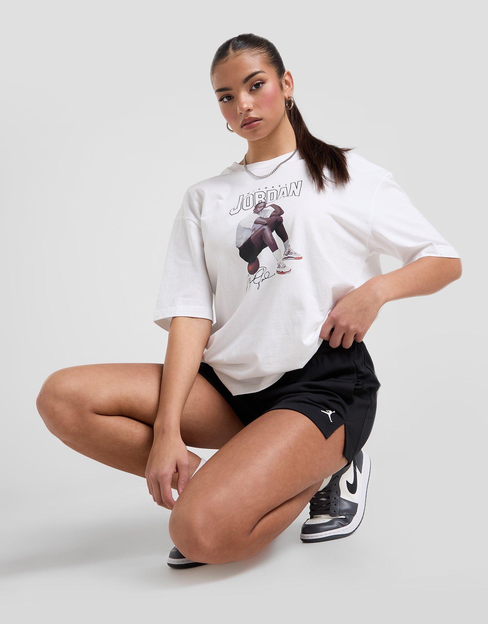 White Jordan MJ Graphic T Shirt JD Sports UK