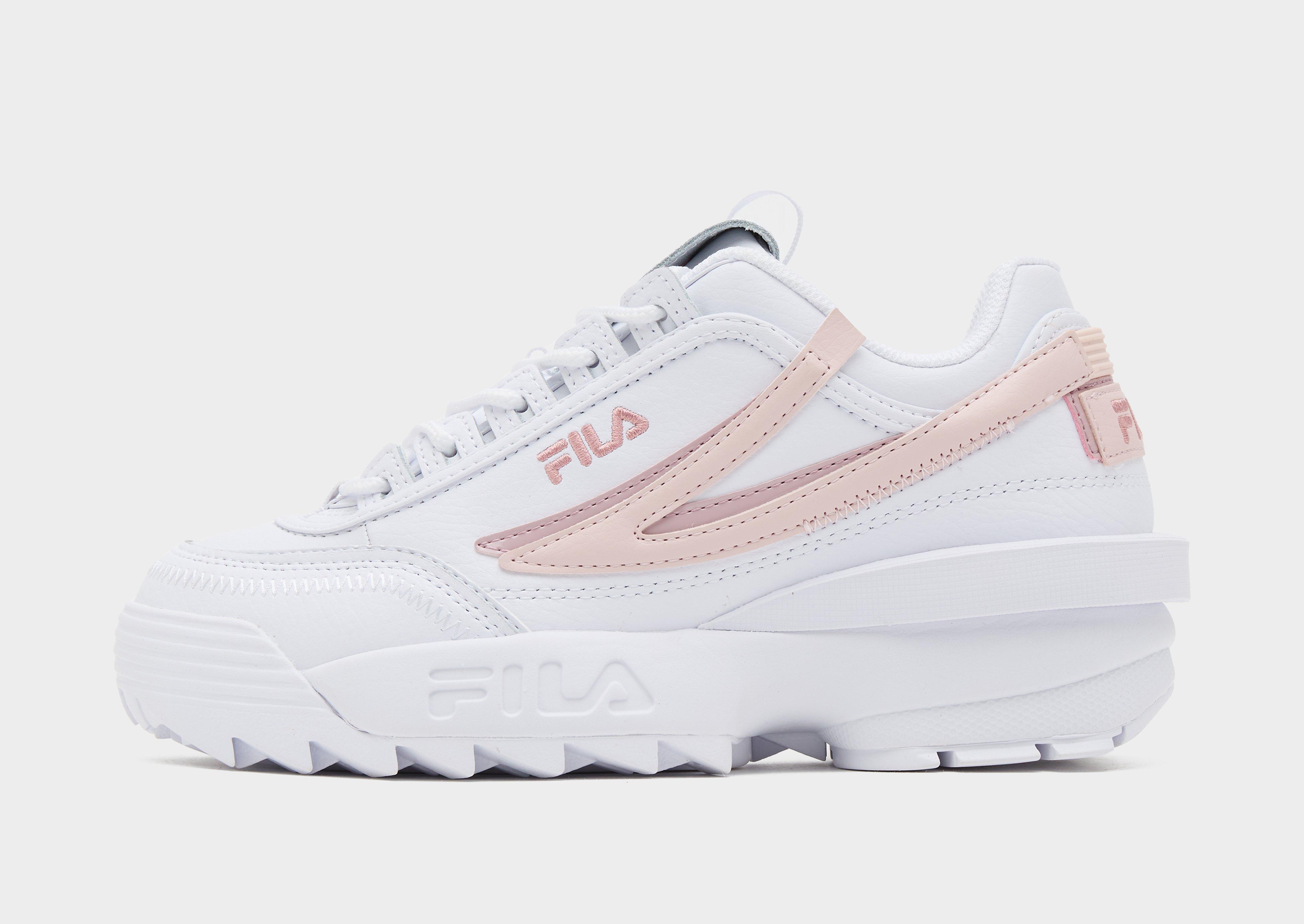 White Fila Disruptor II Women s JD Sports UK