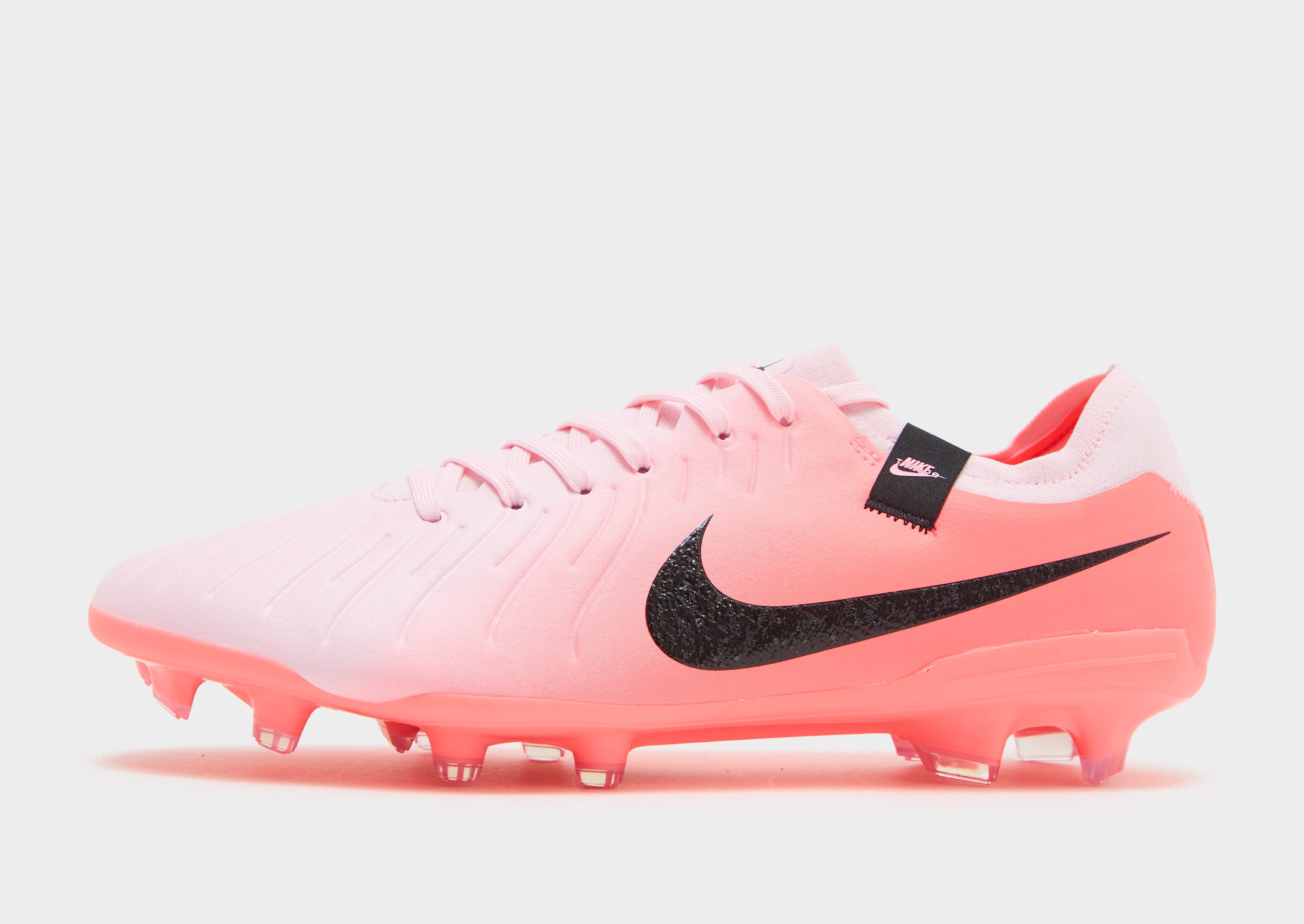 Pink nike football best sale