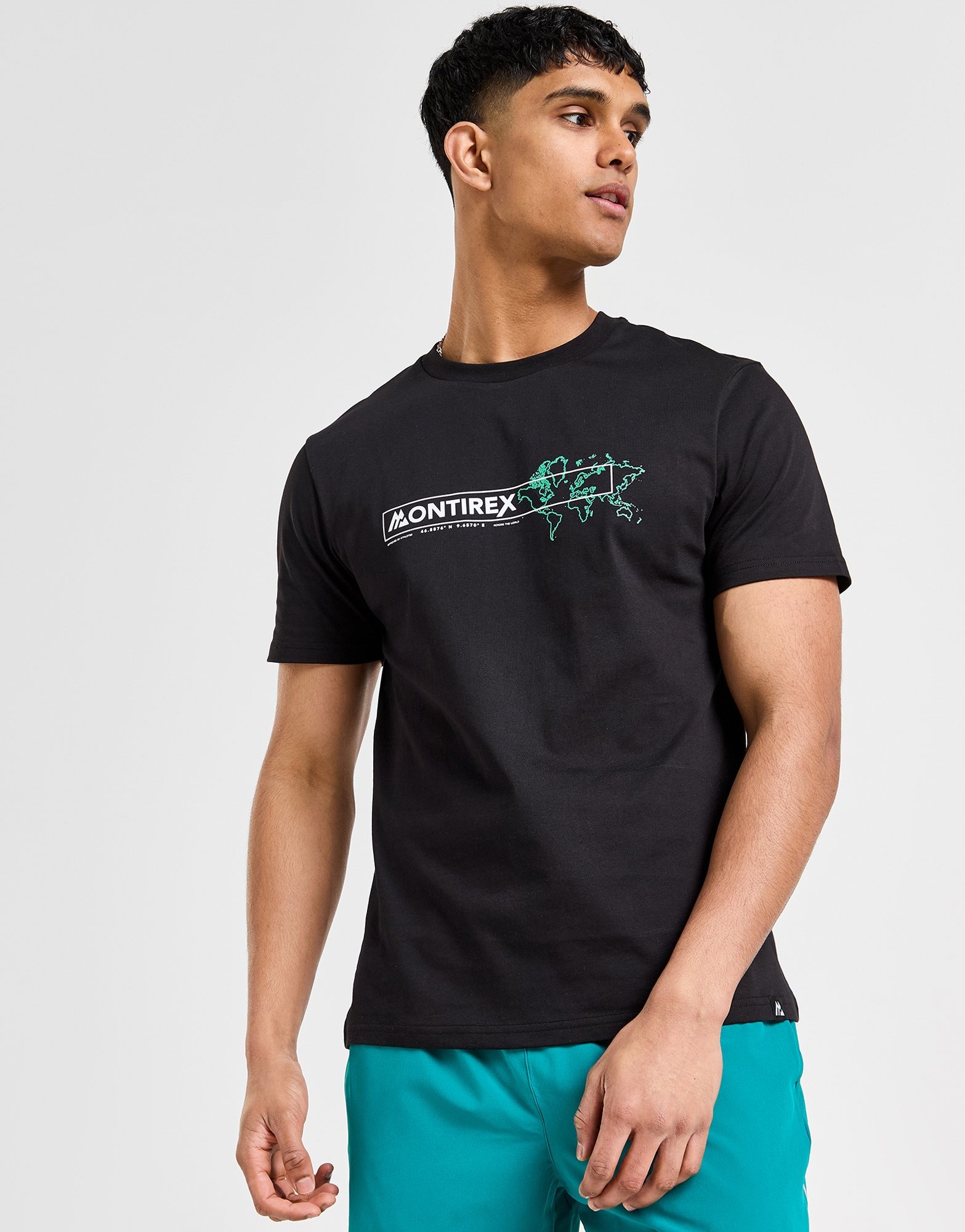 Black MONTIREX Global T-Shirt | JD Sports UK