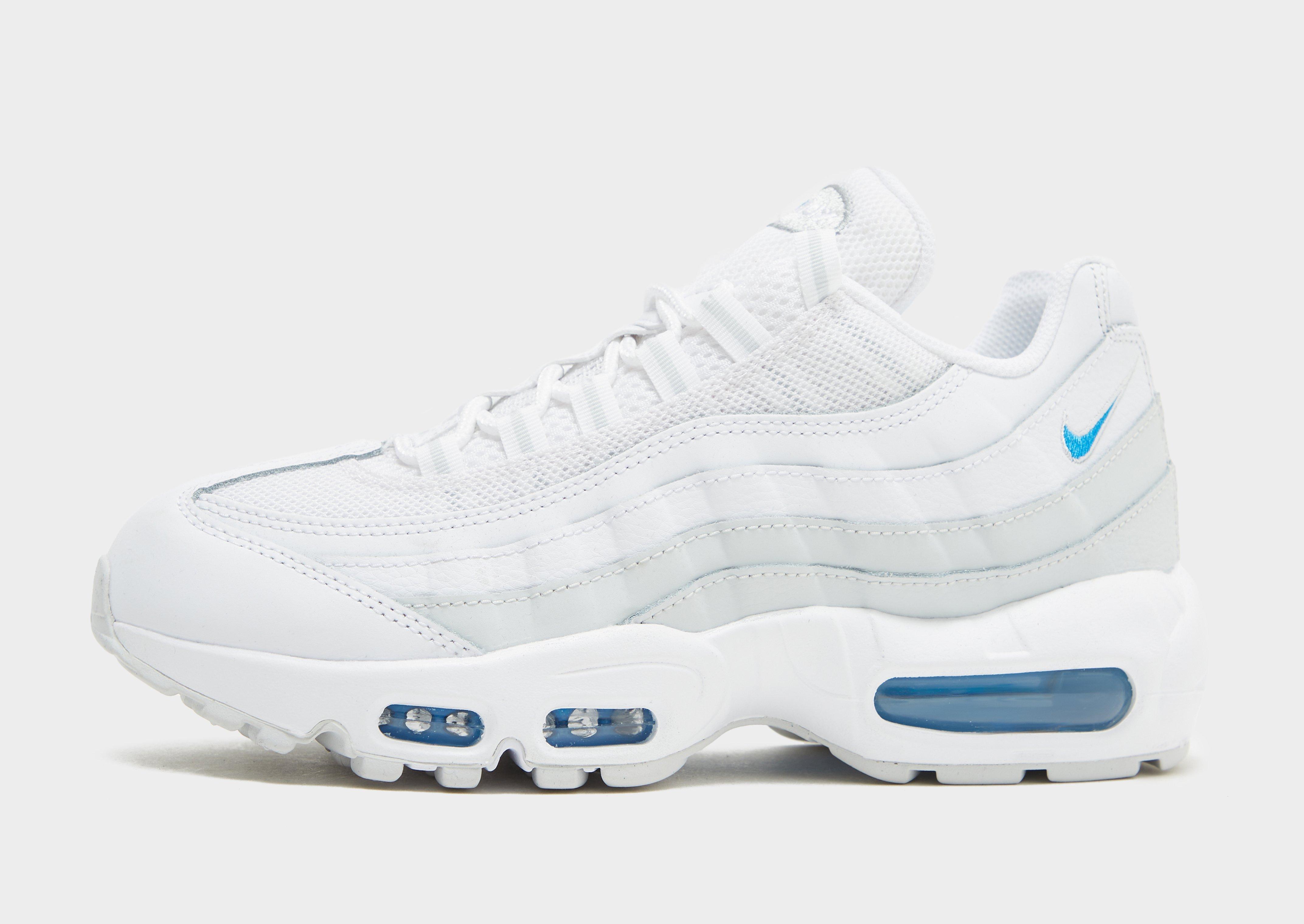 White Nike Air Max 95 JD Sports