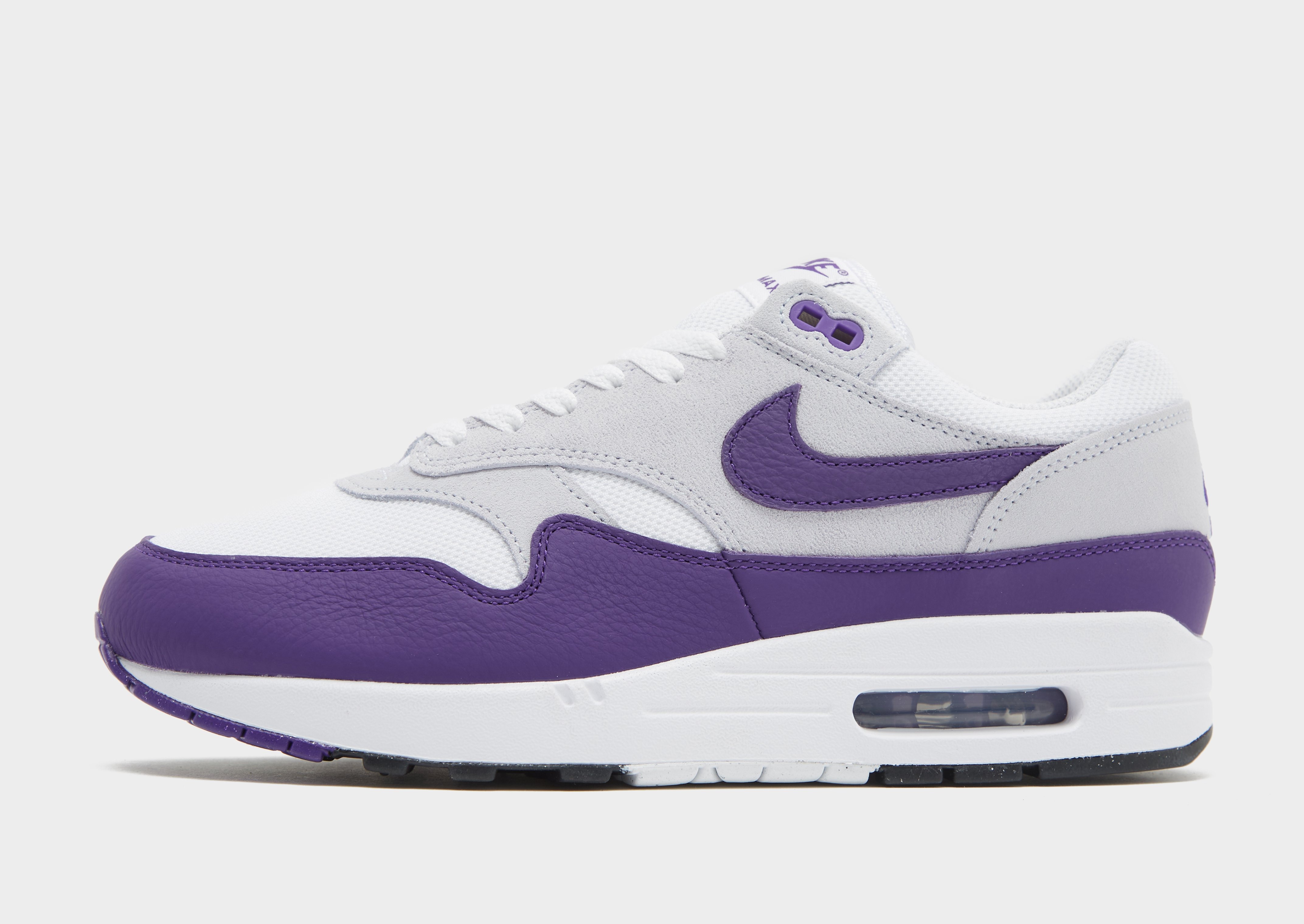 White Nike Air Max 1 JD Sports UK