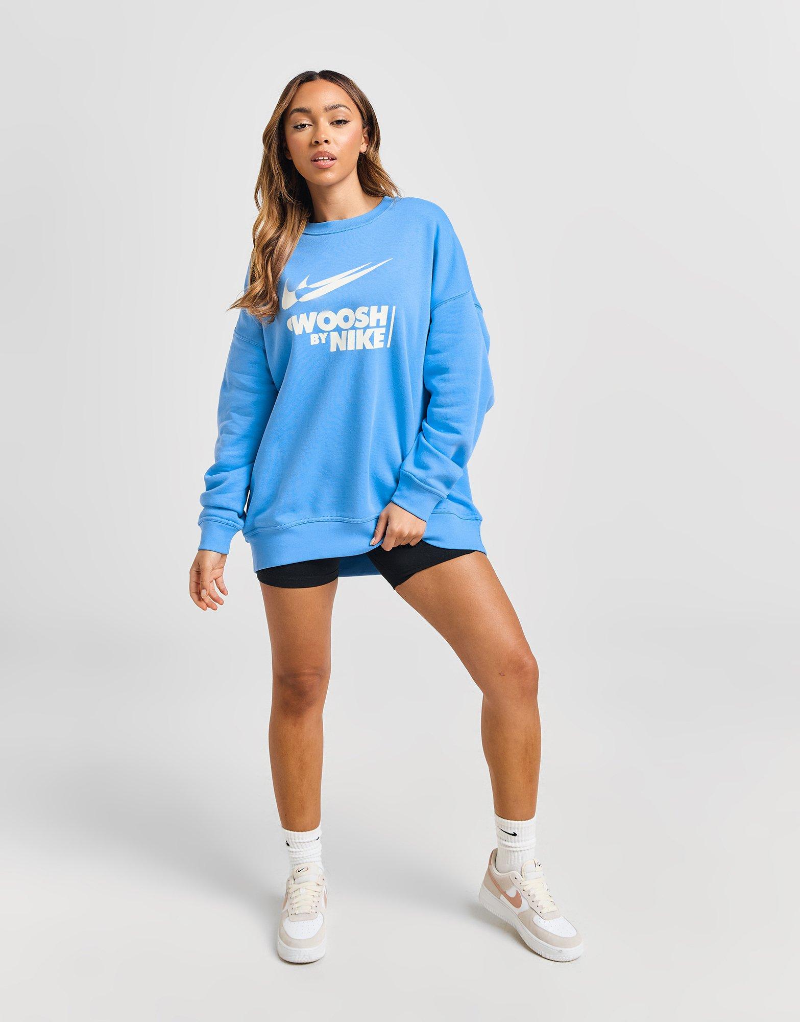 Nike Swoosh Oversized Crew Sweatshirt