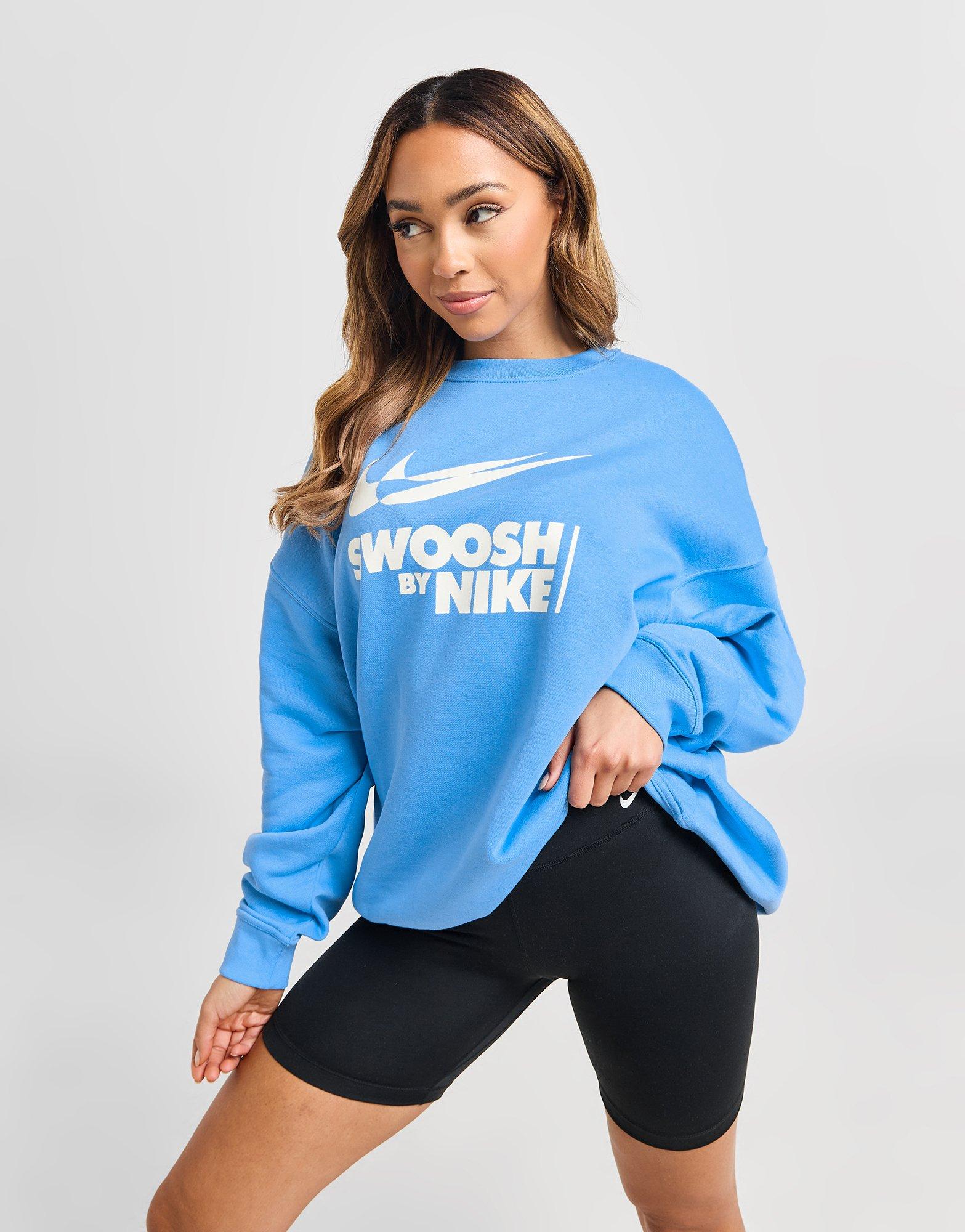 Nike Swoosh Oversized Crew Sweatshirt