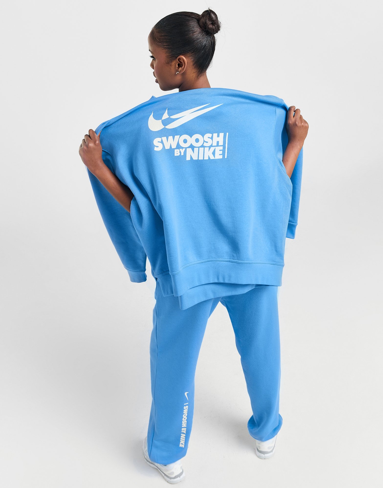 womens blue nike joggers