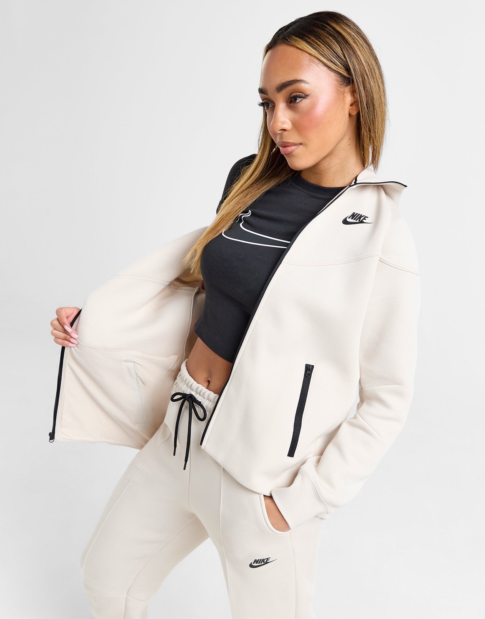 Nike Tech Fleece Hoodie Weiss - JD Sports Deutschland