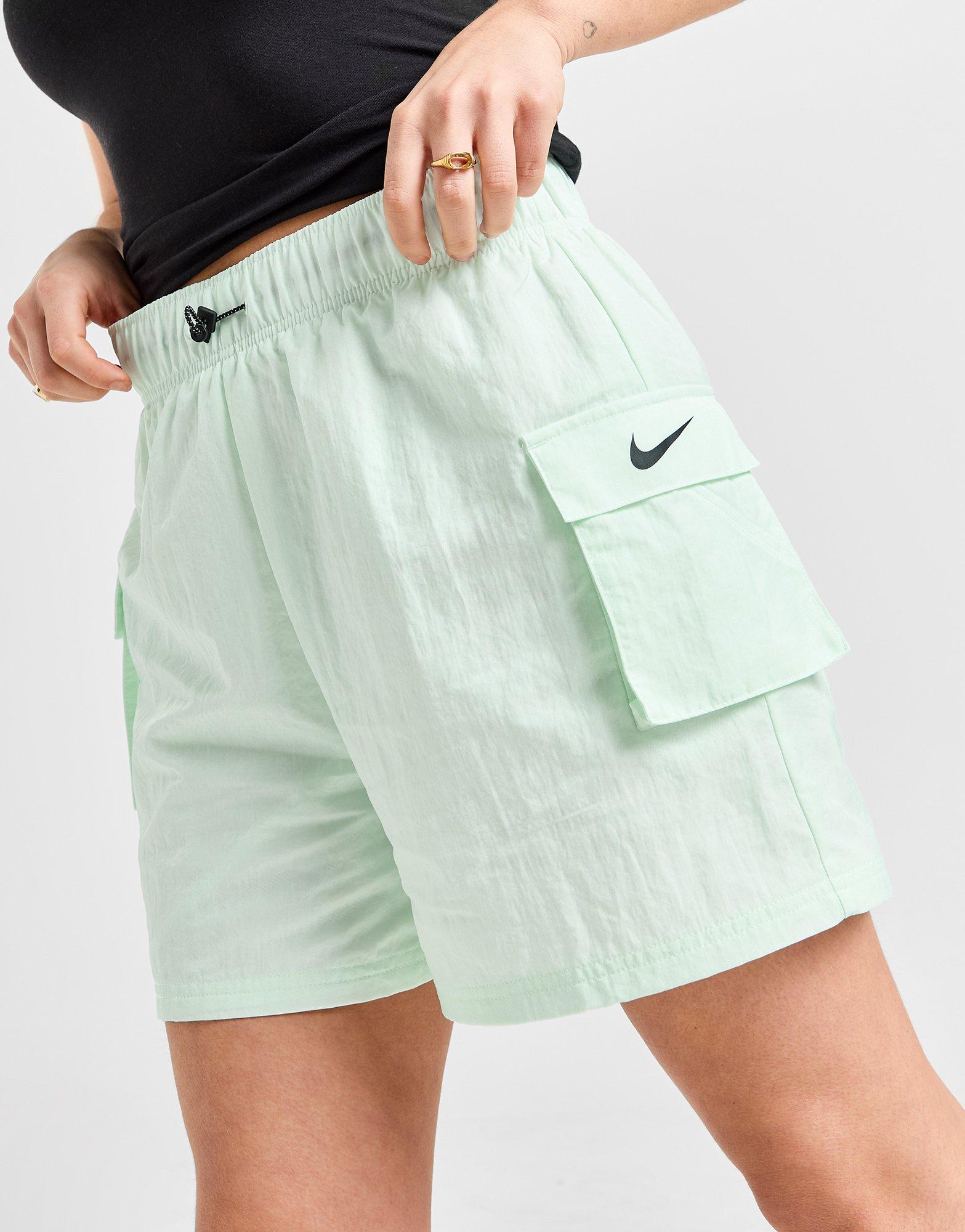 Green Nike Essential Woven Cargo Shorts JD Sports Malaysia