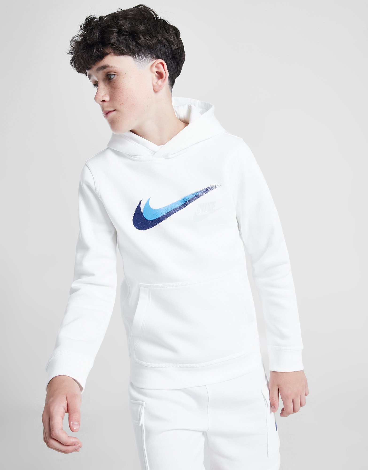 hbr swoosh overhead hoodie