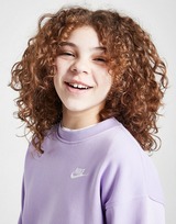 Nike Sweatshirt Oversized Girls' Club Fleece Júnior
