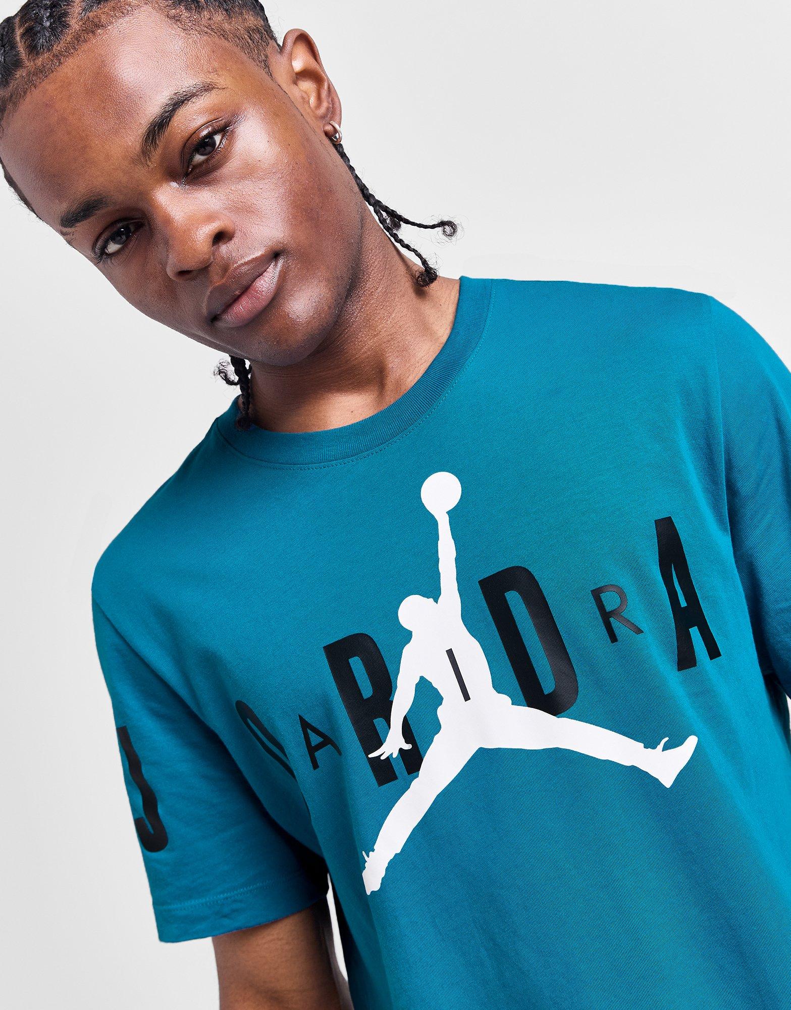 Teal jordan shirt discount