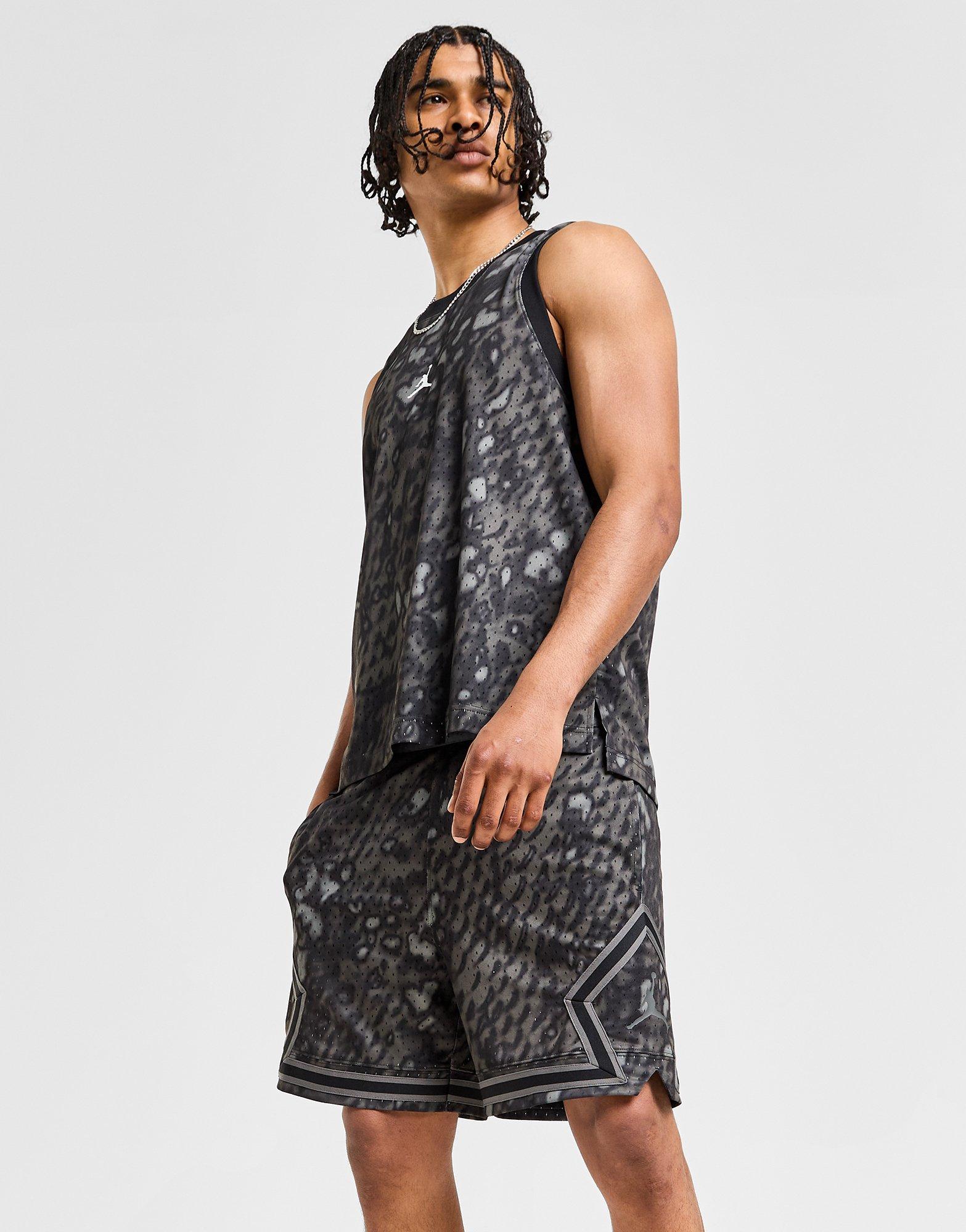 Jordan All Over Print Mesh Diamond Shorts