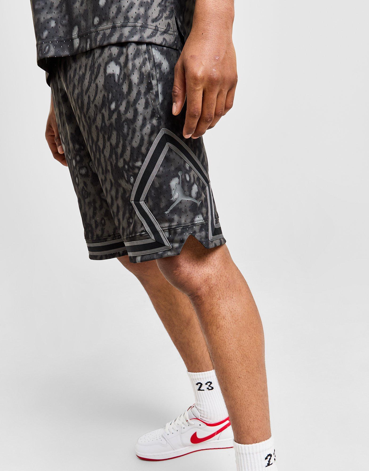 Jordan All Over Print Mesh Diamond Shorts