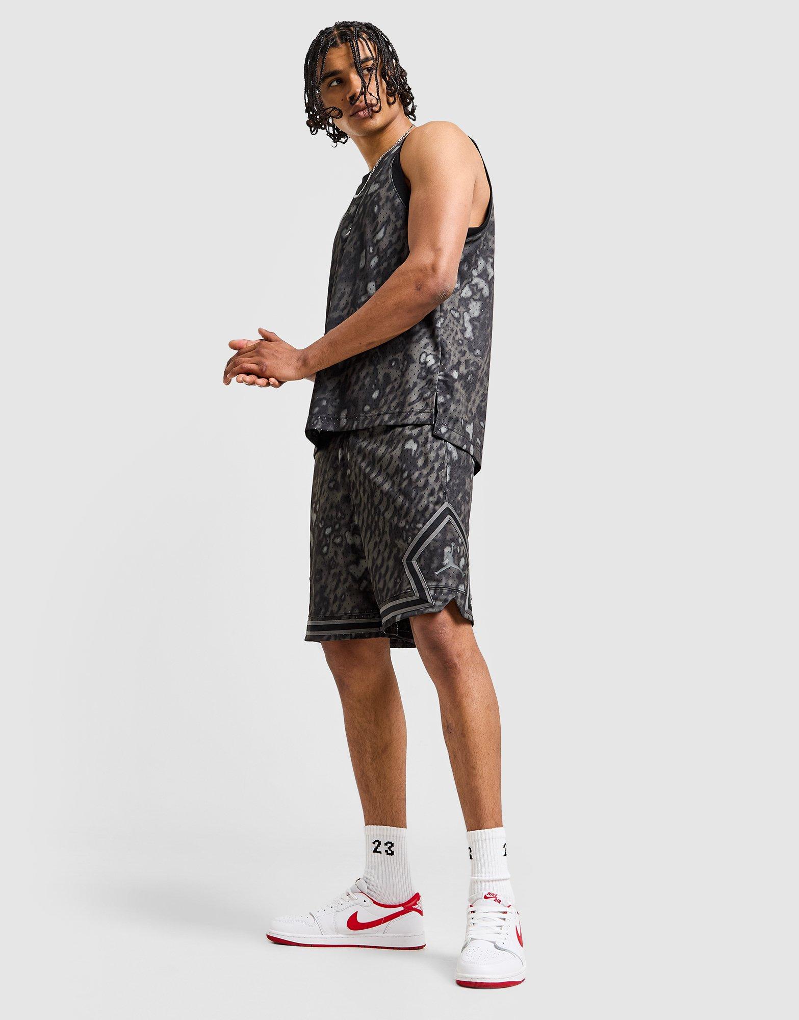 Jordan Pantaloncini Diamond Mesh All Over Print