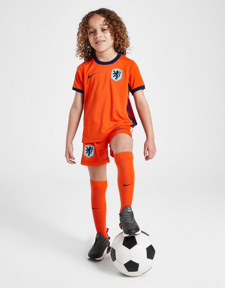 Nike Netherlands 2024/25 Home Kit Children