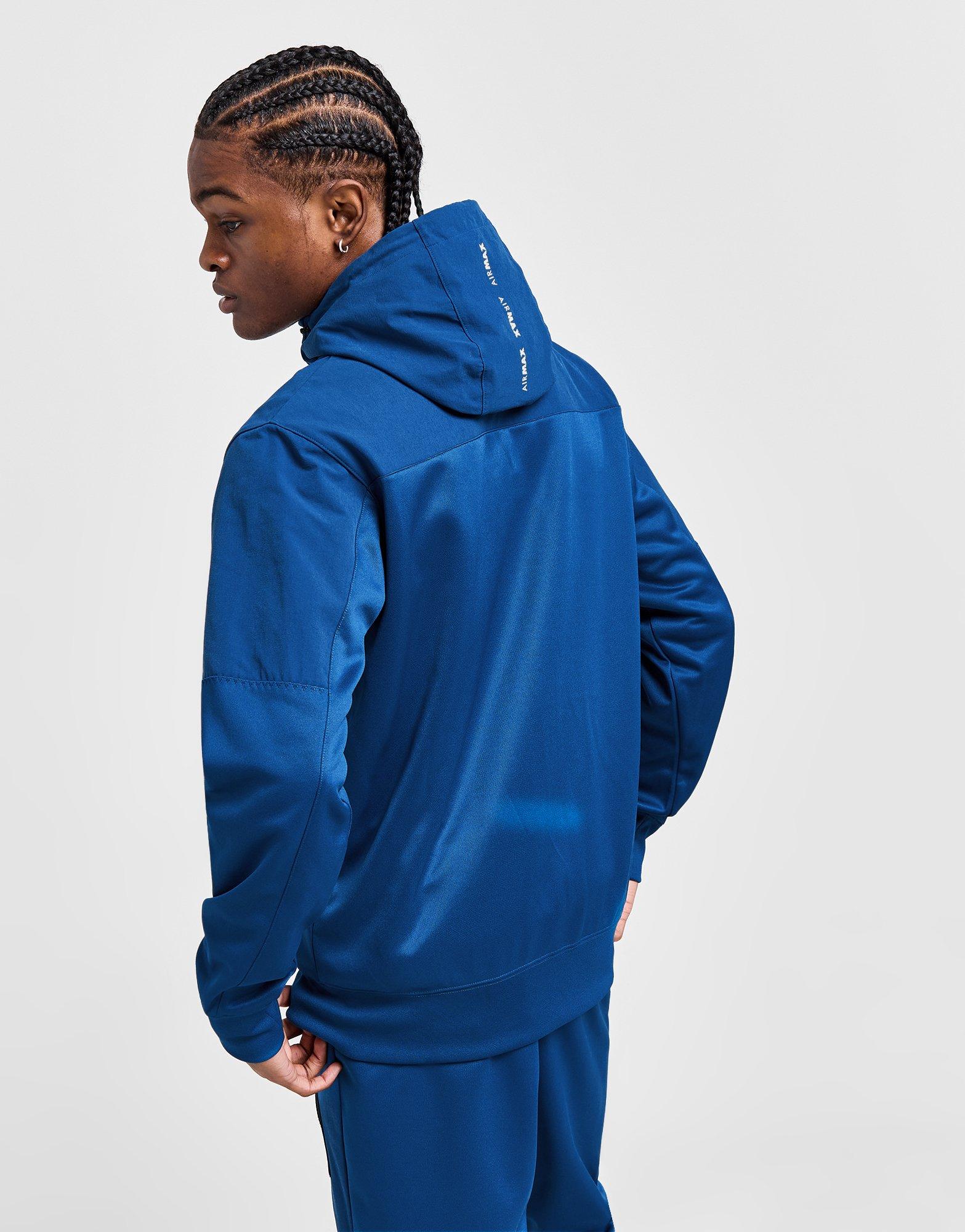 Nike air max hoodie blue sale