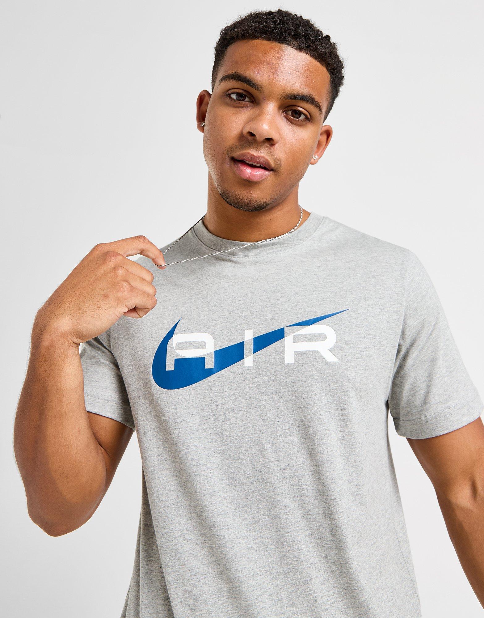 Nike Large Swoosh Short Sleeve T-Shirt Heren