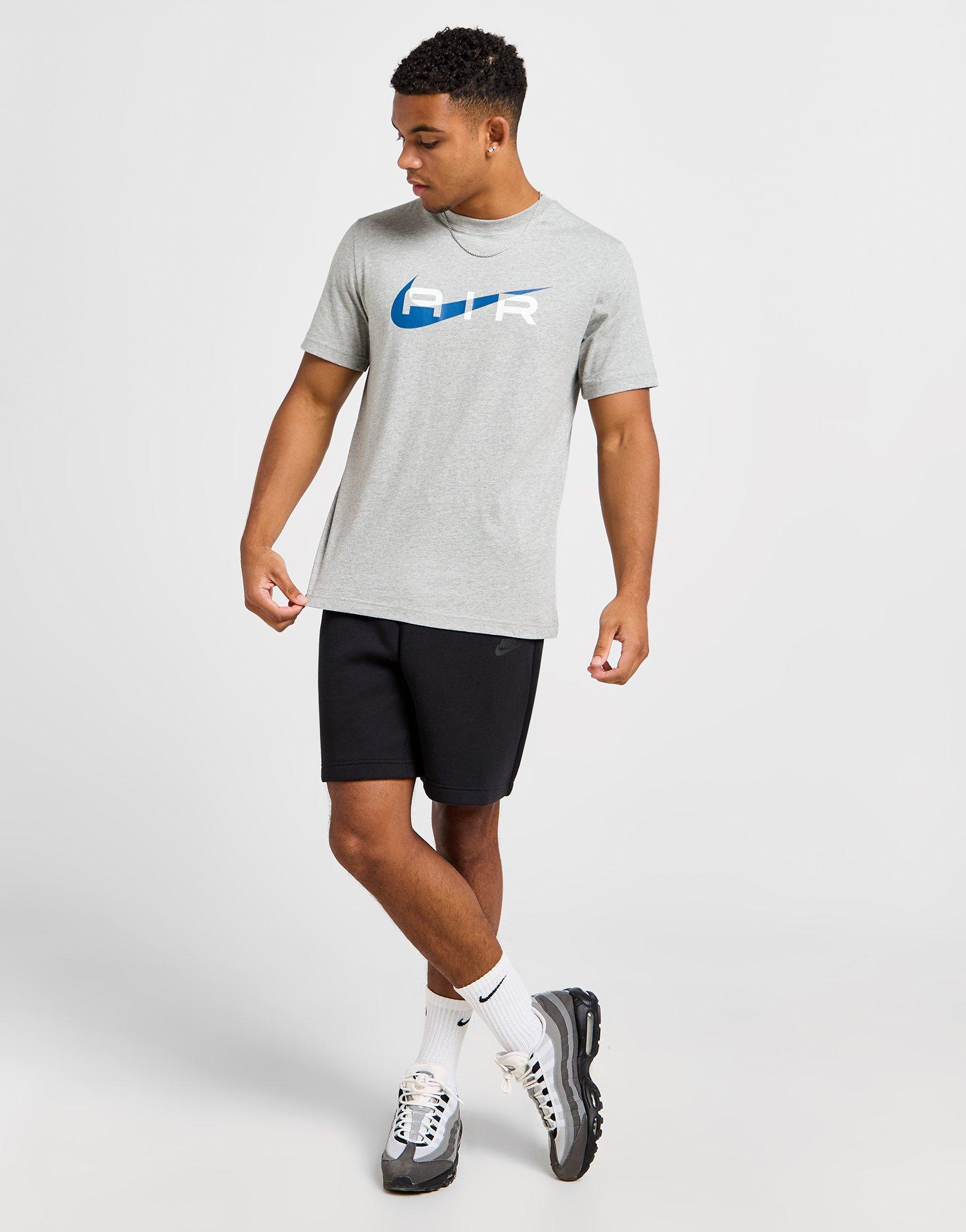 Nike Large Swoosh Short Sleeve T-Shirt Heren